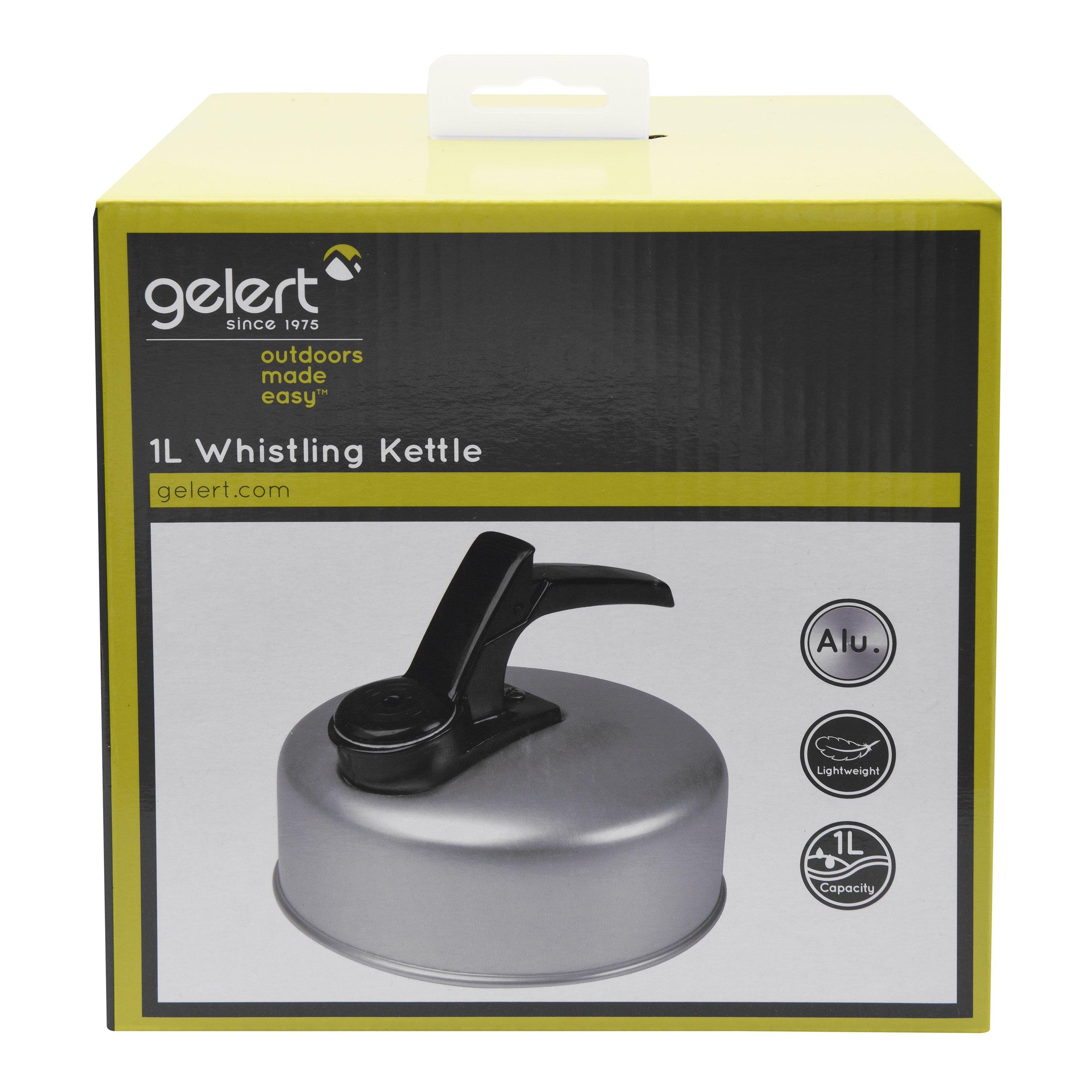 - - Gelert - 1L Whistling Kettle - 1