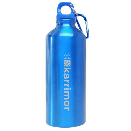 Blue - Karrimor - Aluminium Drinks Bottle 600ml - 1