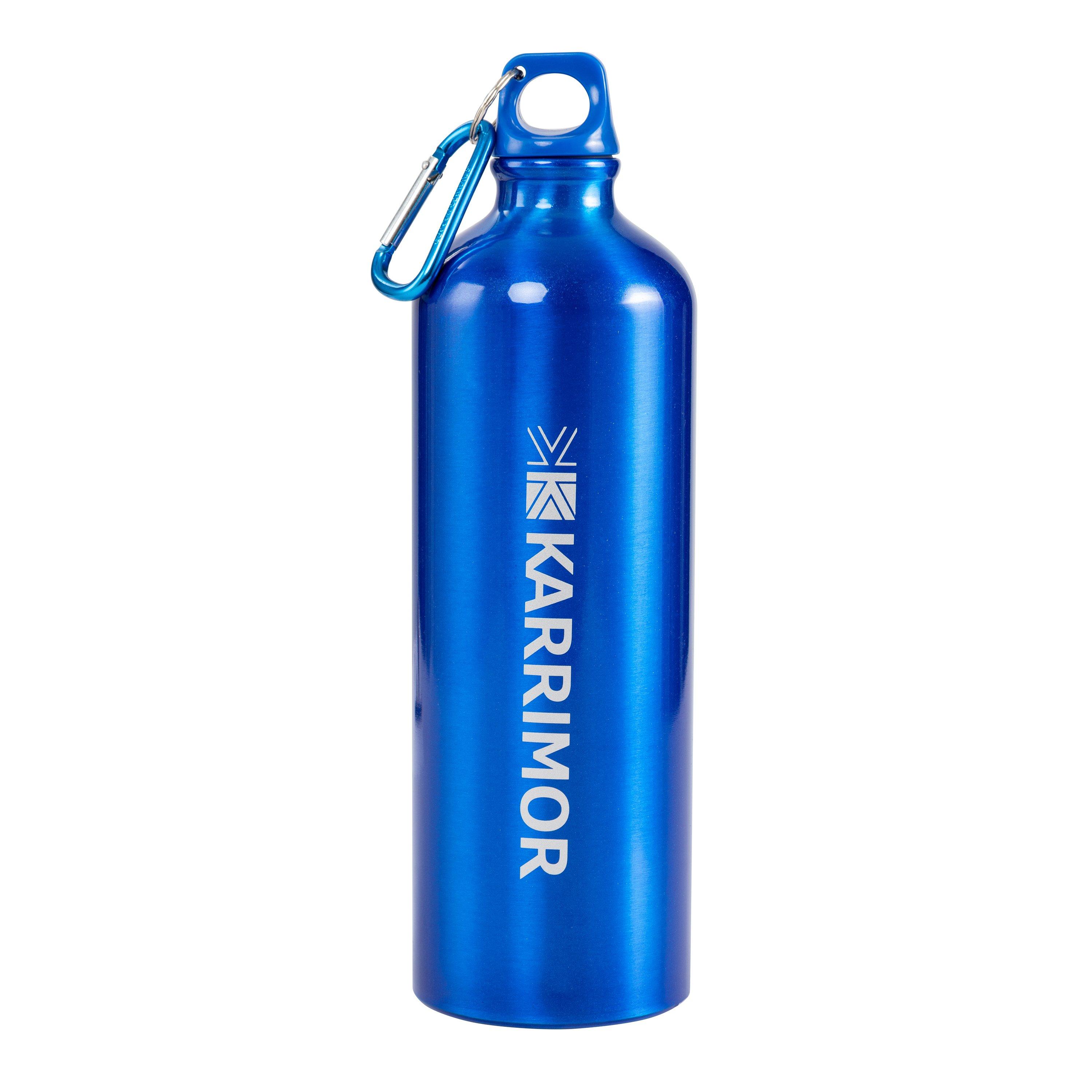 Blue - Karrimor - Aluminium Water Bottle 1L - 1