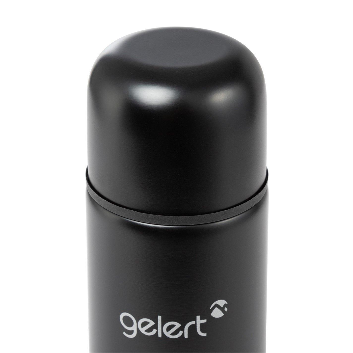 Black - Gelert - Insulated Flask 500ml - 3