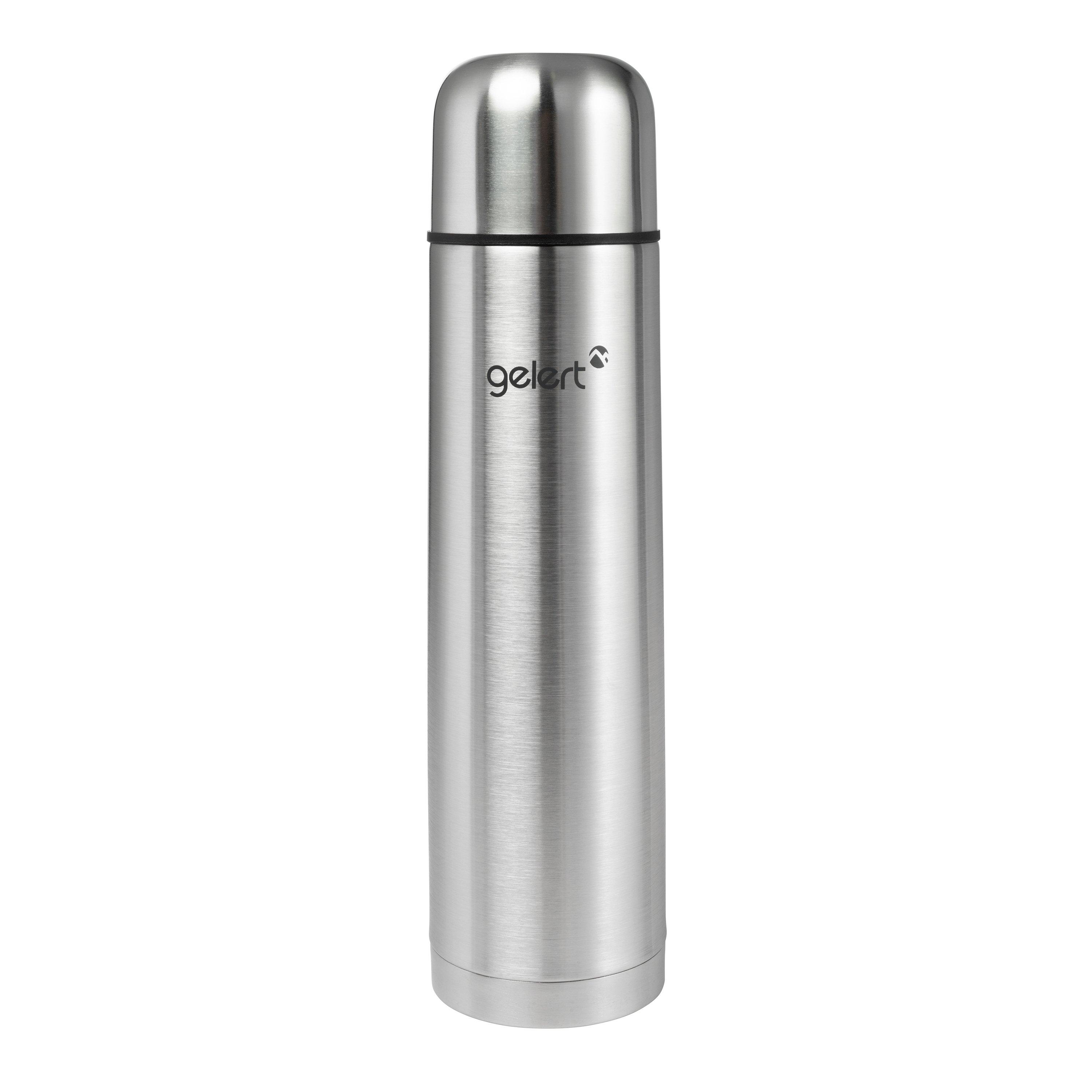 Brushed - Gelert - 980ml Insulated Flask - 1