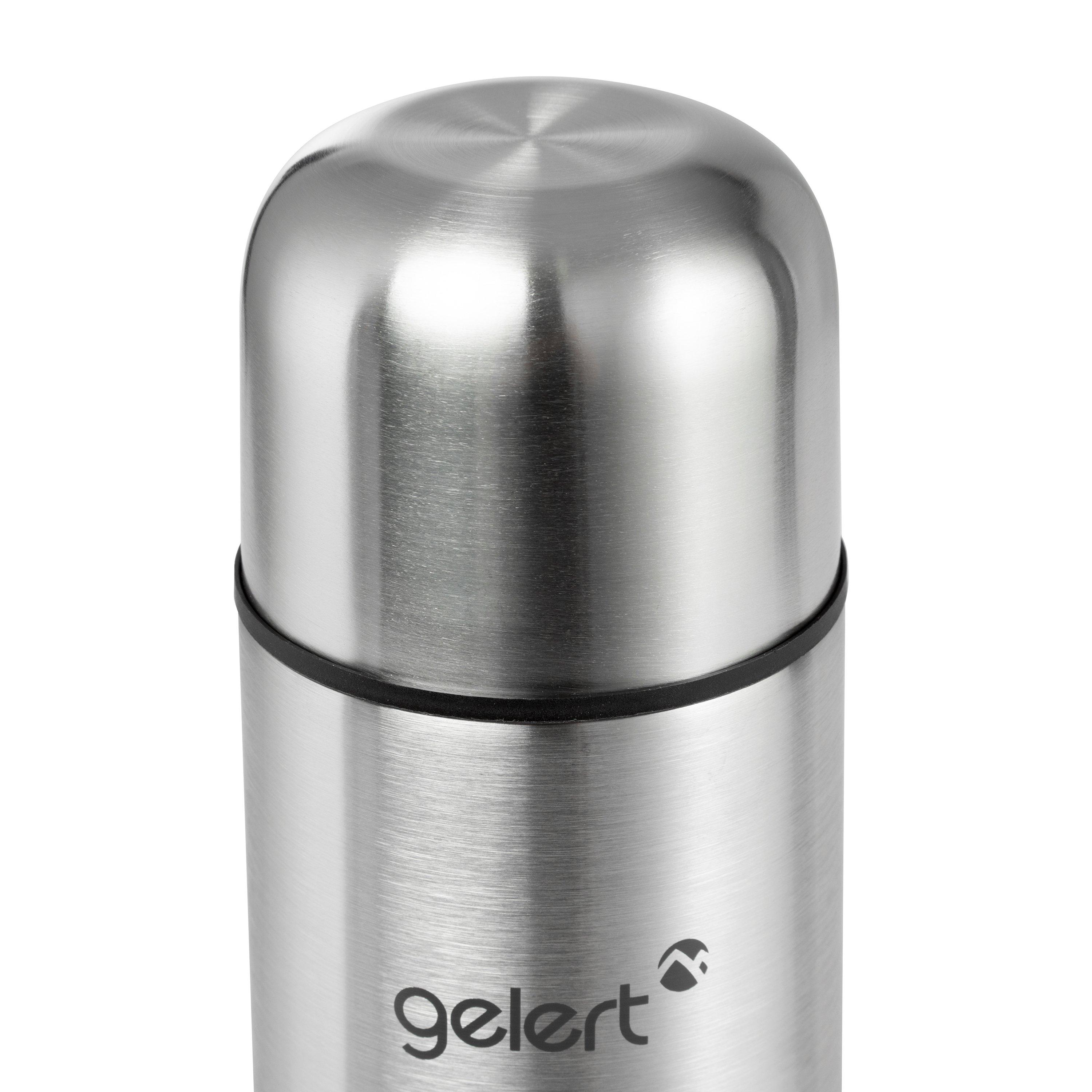 Brushed - Gelert - 1L Insulated Flask - 4