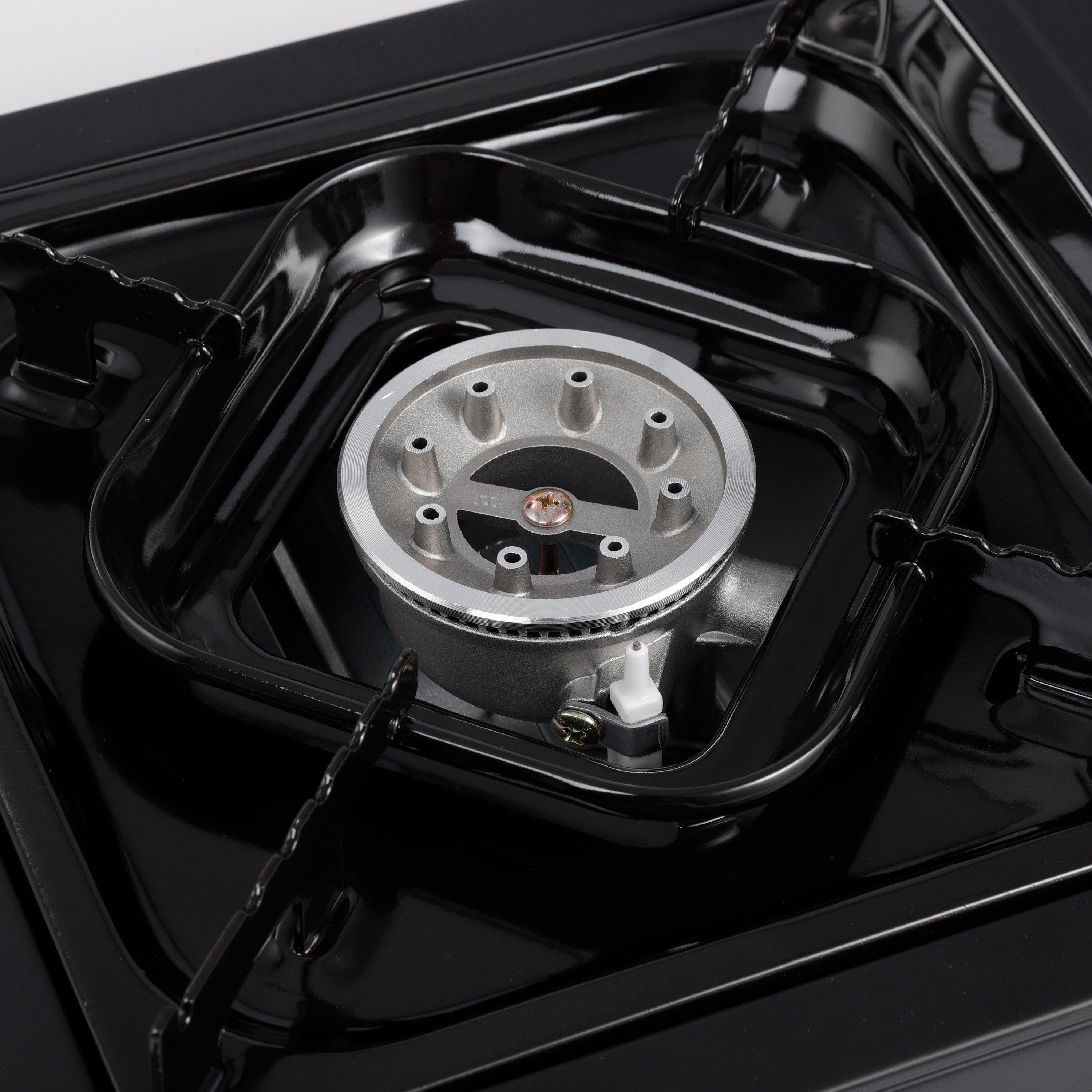 Black - Gelert - Portable Gas Stove - 2