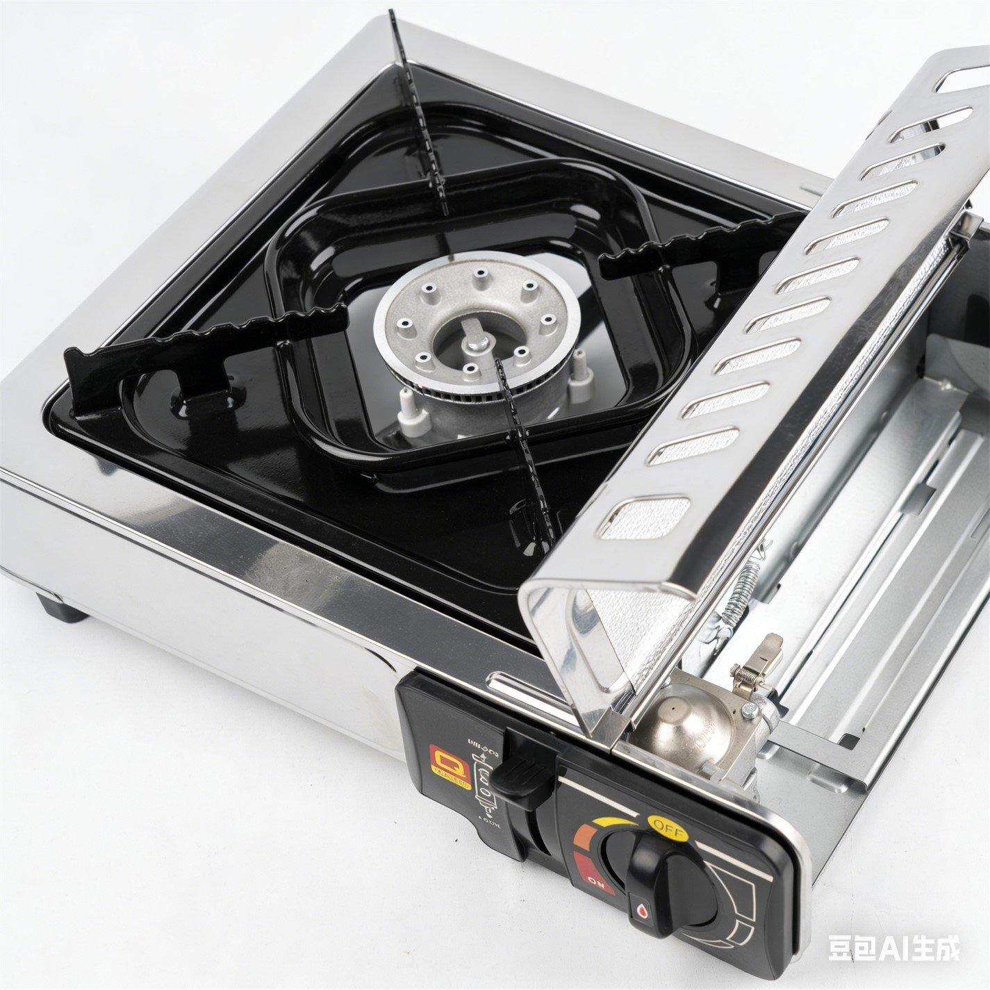 Silver - Gelert - Portable Gas Stove - 5