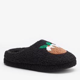 Studio Studio Christmas Pudding Slippers