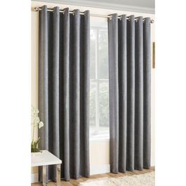 Homelife Studio Vogue Woven Blackout Eyelet Curtains