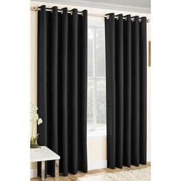 Homelife Studio Vogue Woven Blackout Eyelet Curtains