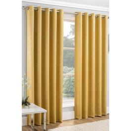 Homelife Studio Vogue Woven Blackout Eyelet Curtains