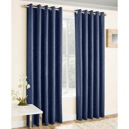 Homelife Studio Vogue Woven Blackout Eyelet Curtains