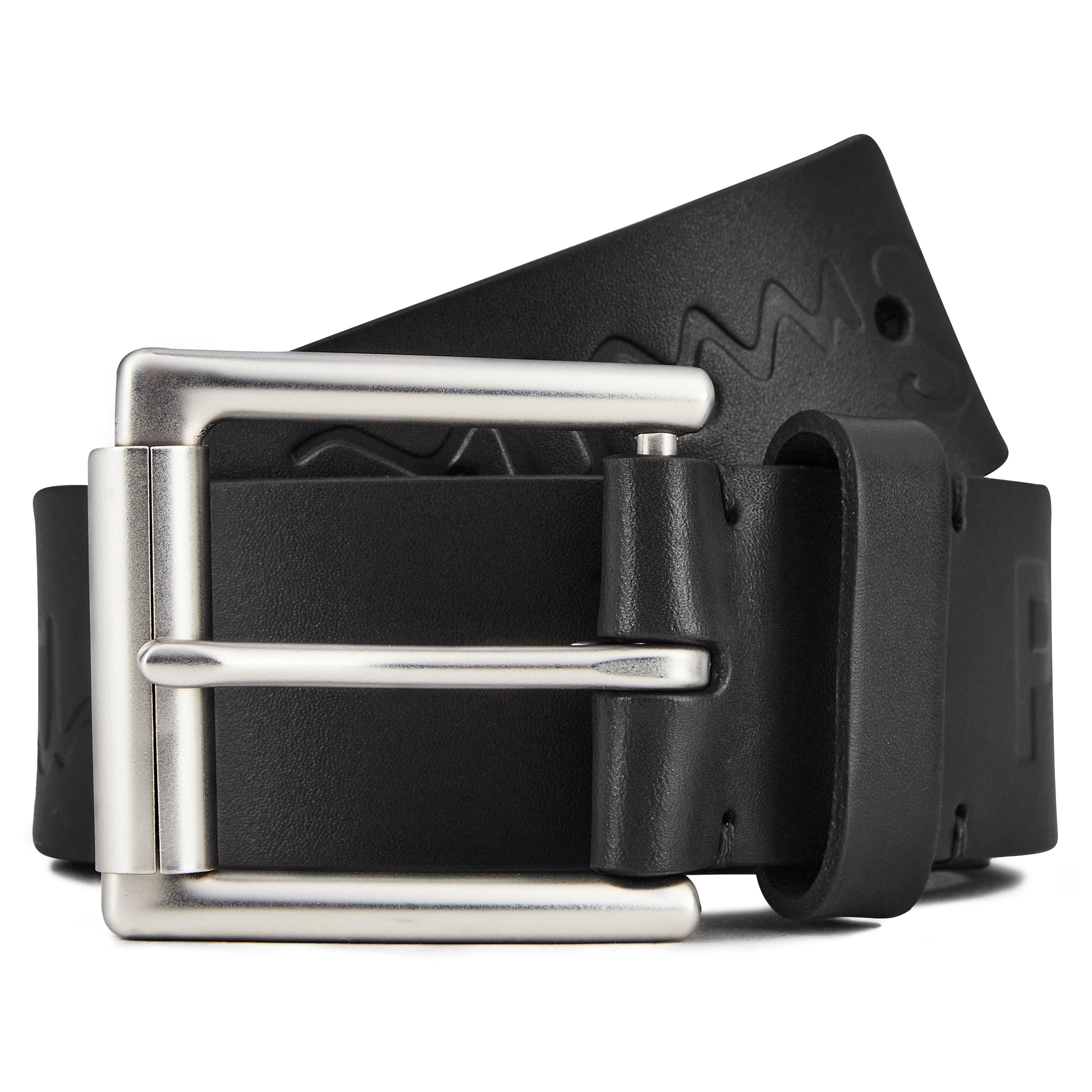 Black 79 - PS Paul Smith - Embossed Leather Belt - 2