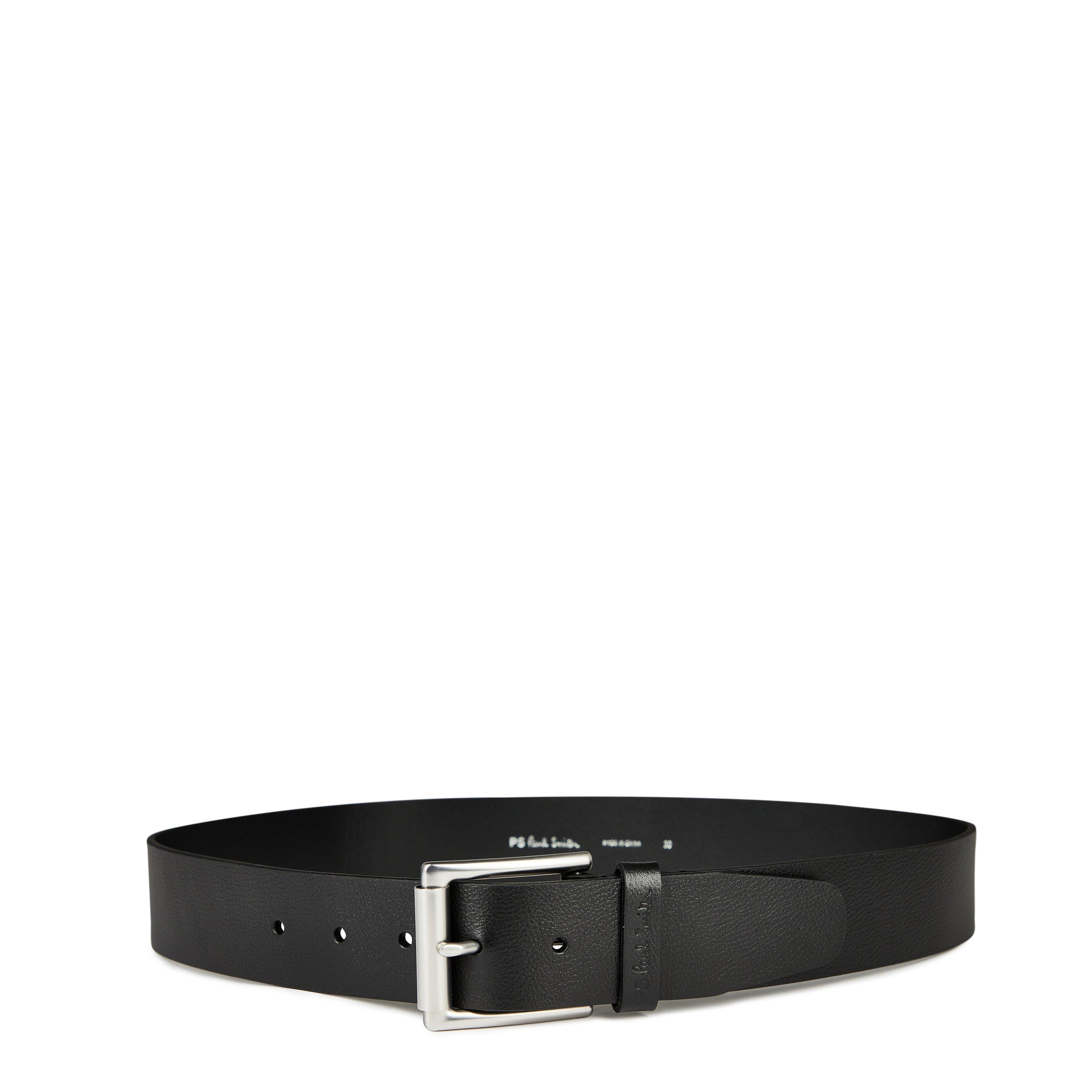 Ps Paul Smith Men's Keeper Leather Belt - Black 79 - 80