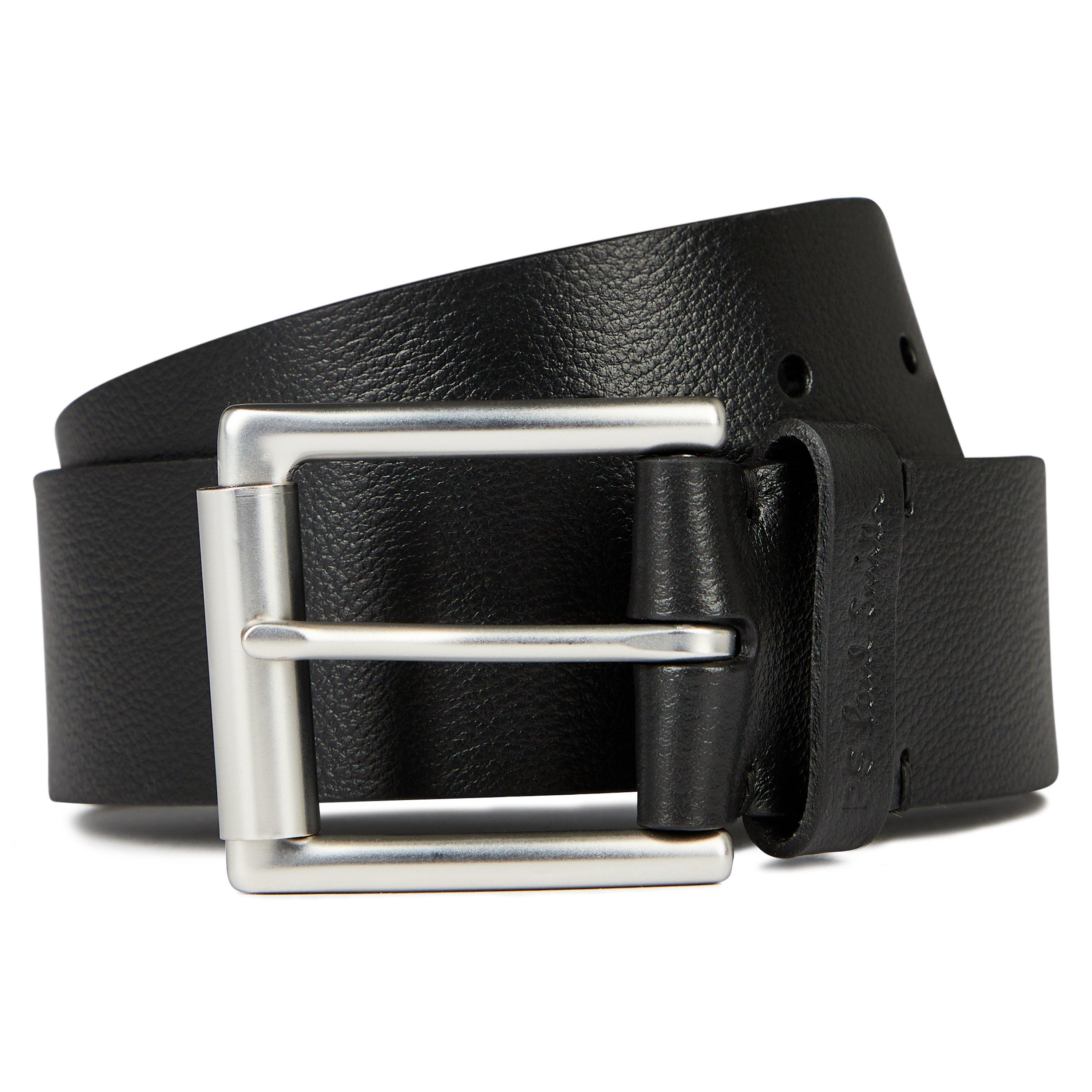 Zwart 79 - PS Paul Smith - Keeper Leather Belt - 2