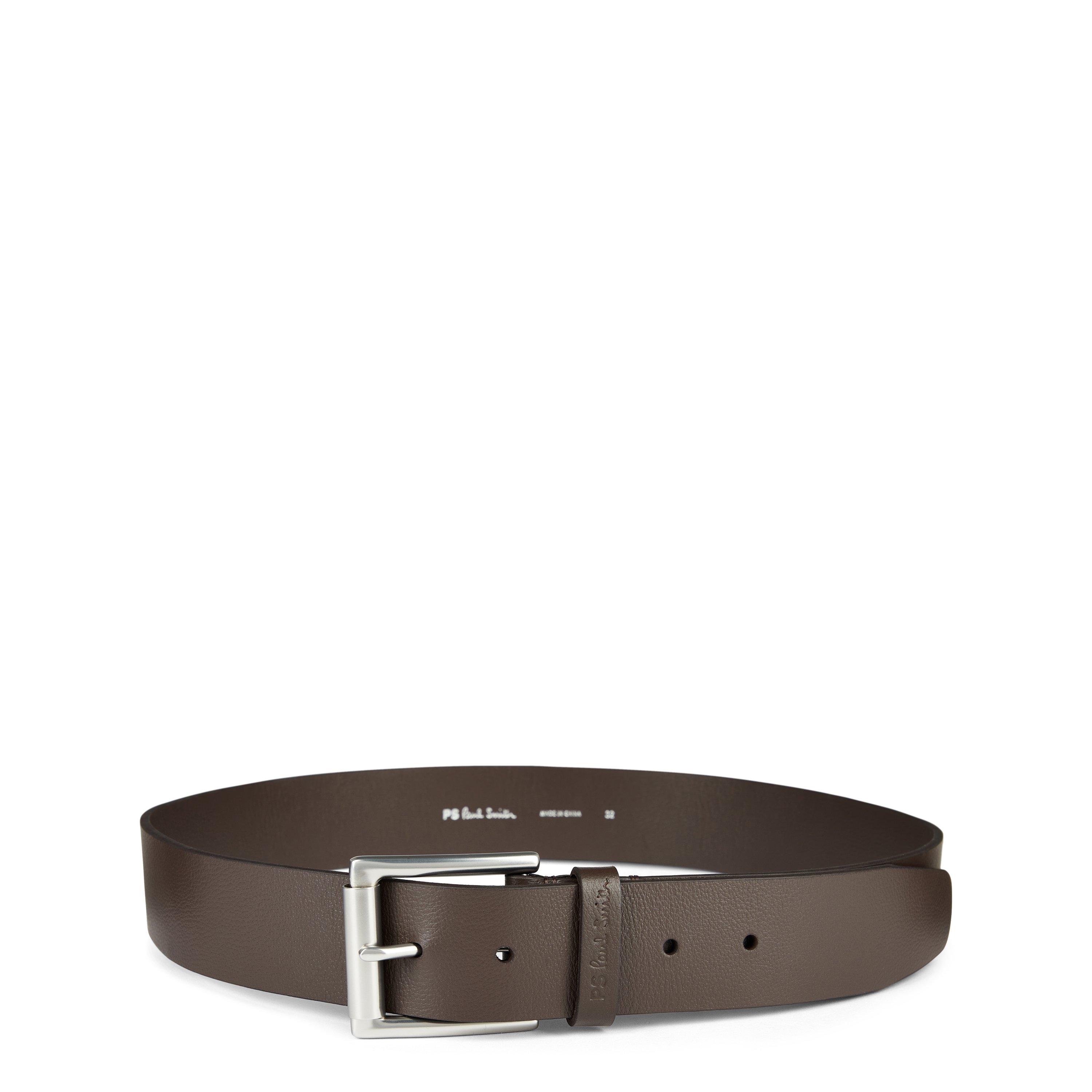 Marrone 66 - PS Paul Smith - Keeper Leather Belt - 1