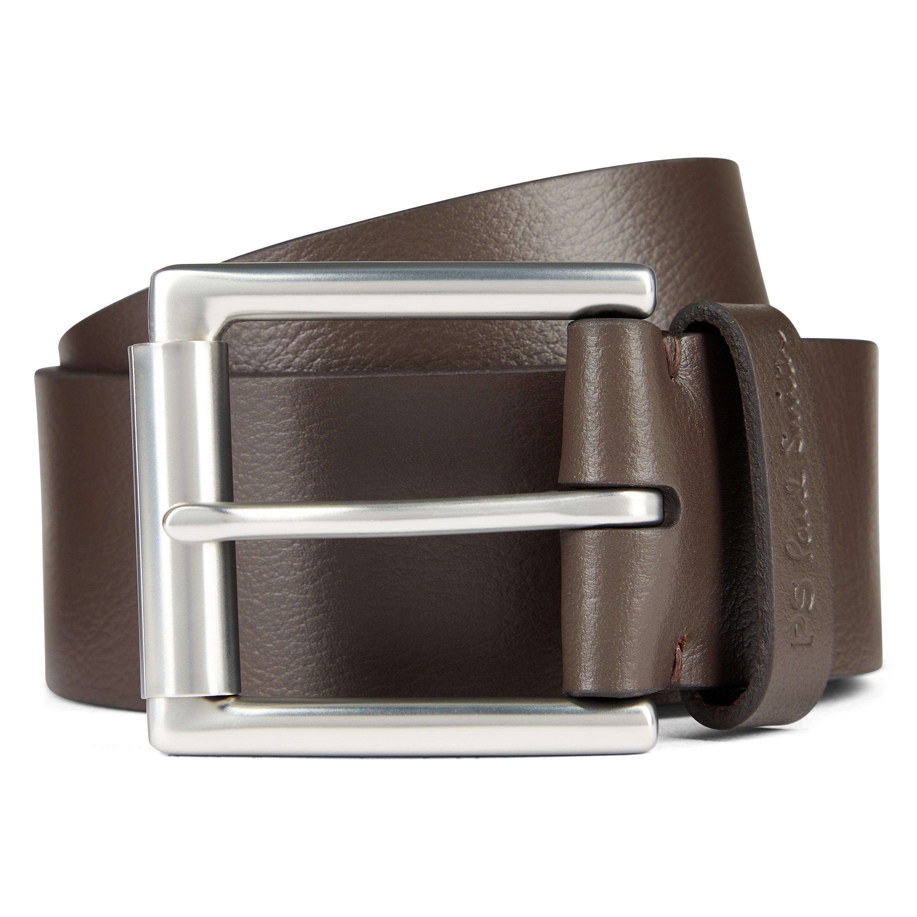 Castanho 66 - PS Paul Smith - Keeper Leather Belt - 2