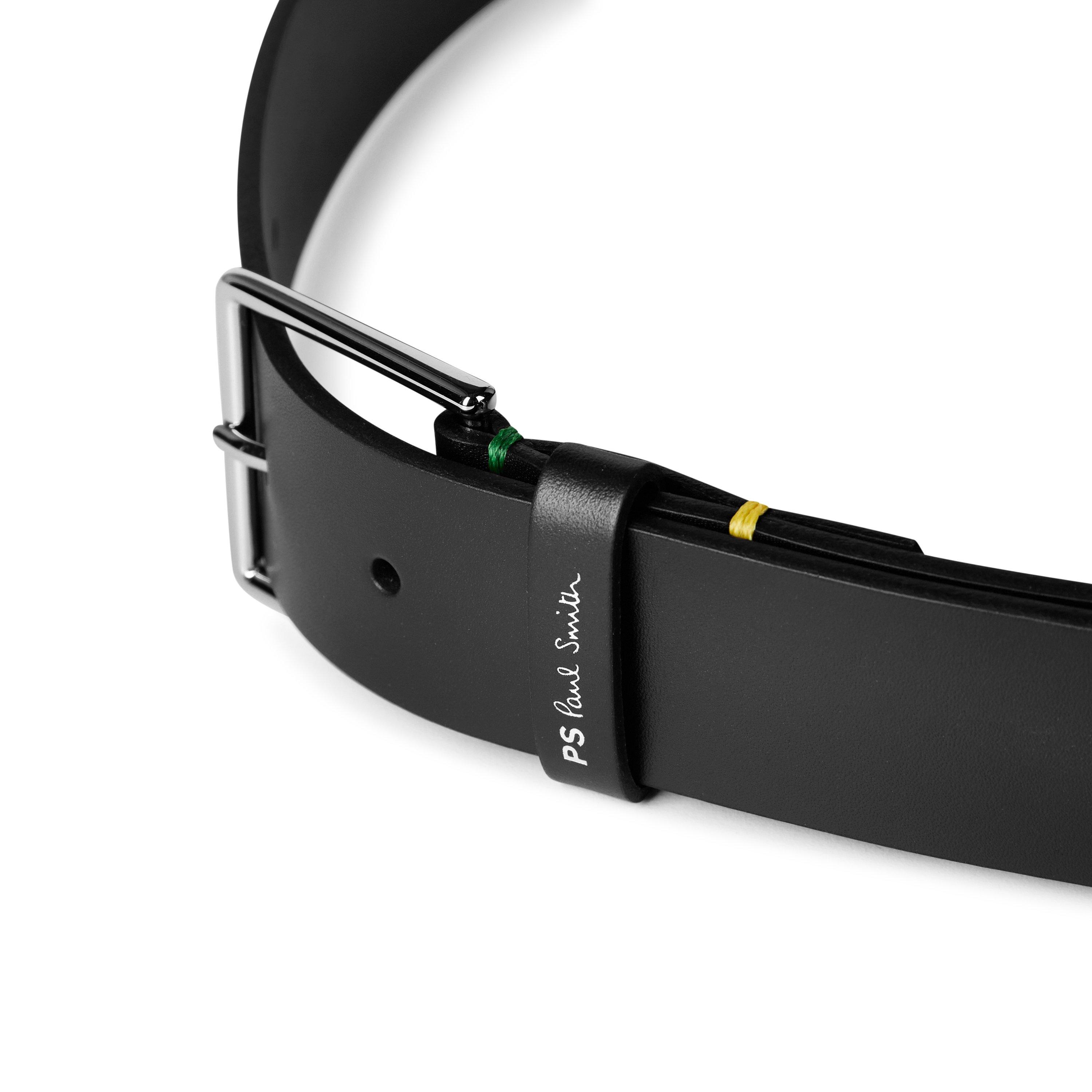 Nero 79 - PS Paul Smith - Men's Smart Leather Belt - 4