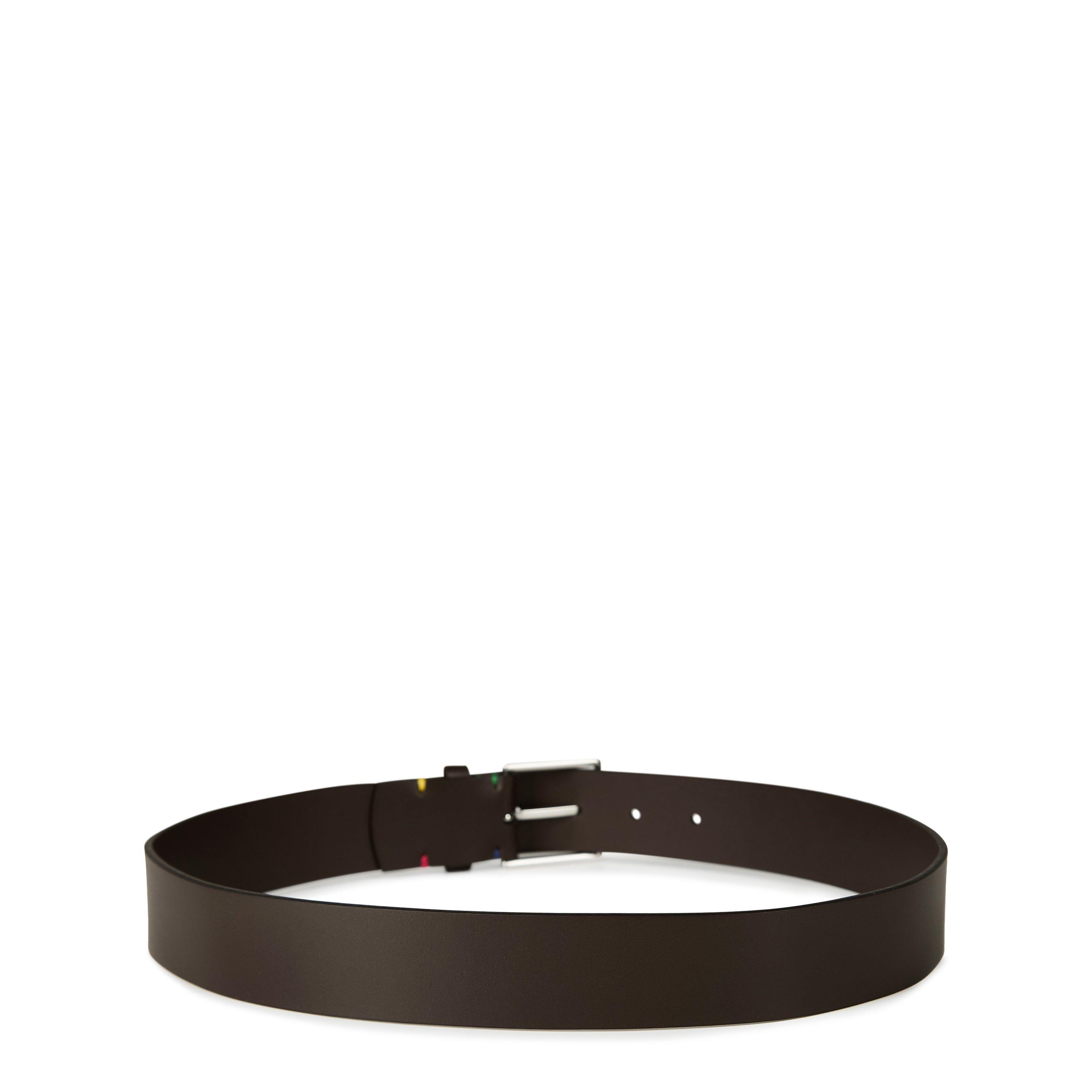 Marron 66 - PS Paul Smith - Men's Smart Leather Belt - 3