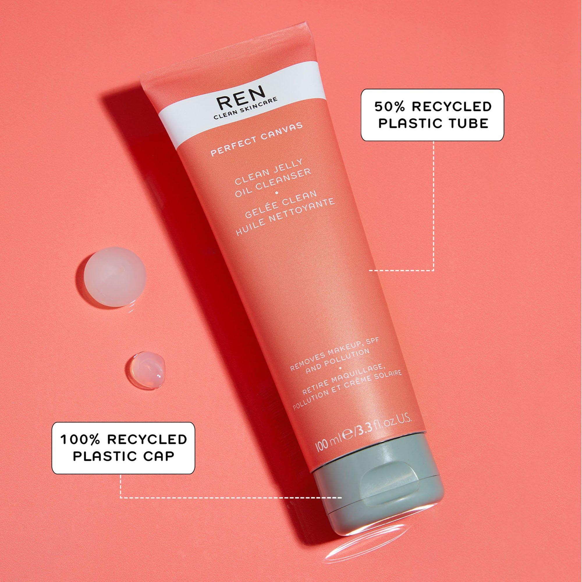None - Ren - Clean Skincare Perfect Canvas Clean Jelly Oil Cleanser - 4
