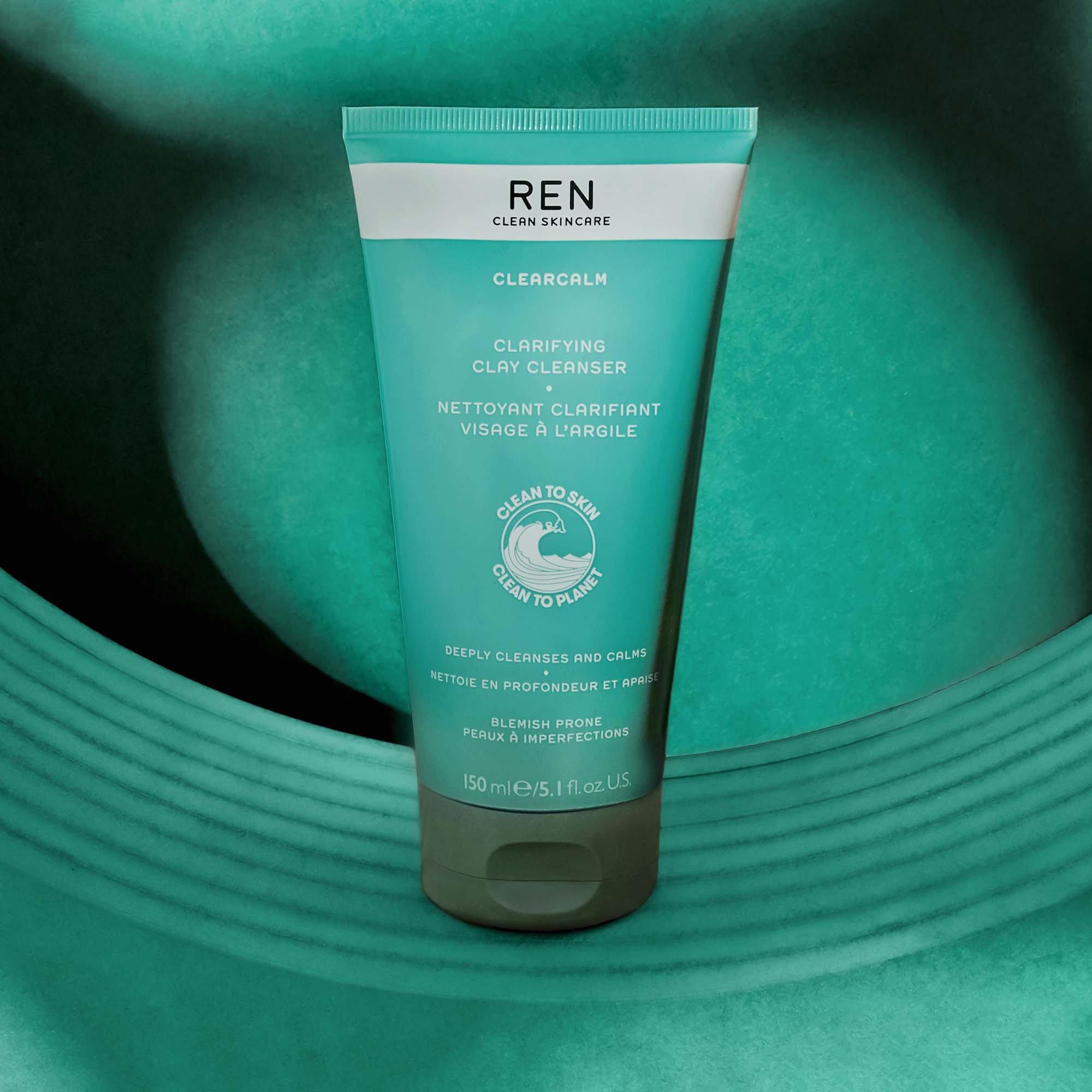 None - Ren - Clean Skincare Clearcalm Clarifying Clay Cleanser - 2