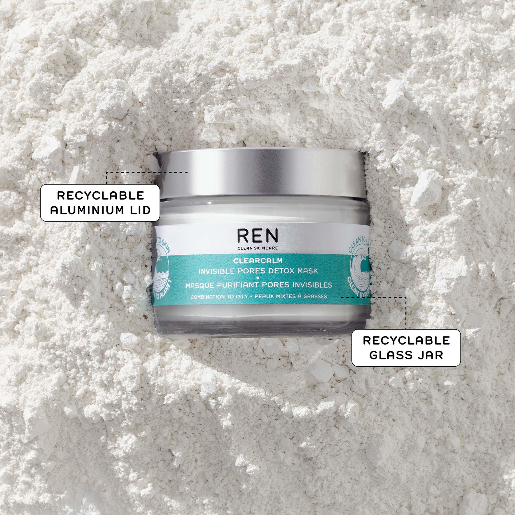 None - Ren - Clean Skincare Clearcalm Invisible Pores Detox Mask - 2