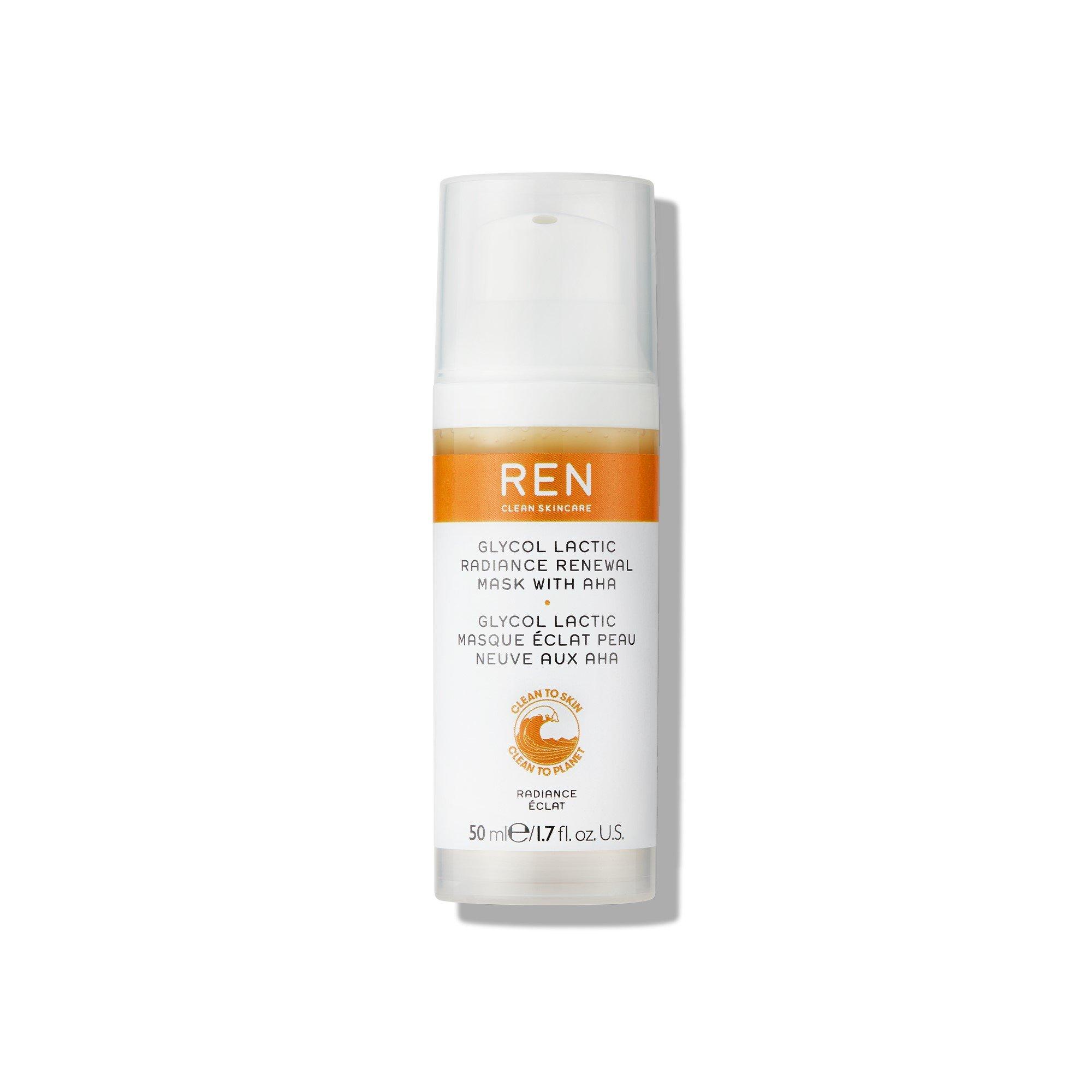 Ren Clean Skincare Radiance Glycol Lactic Renewal Mask 50 Ml – Brightening, Exfoliating Peel For Radiant Skin - Image 6