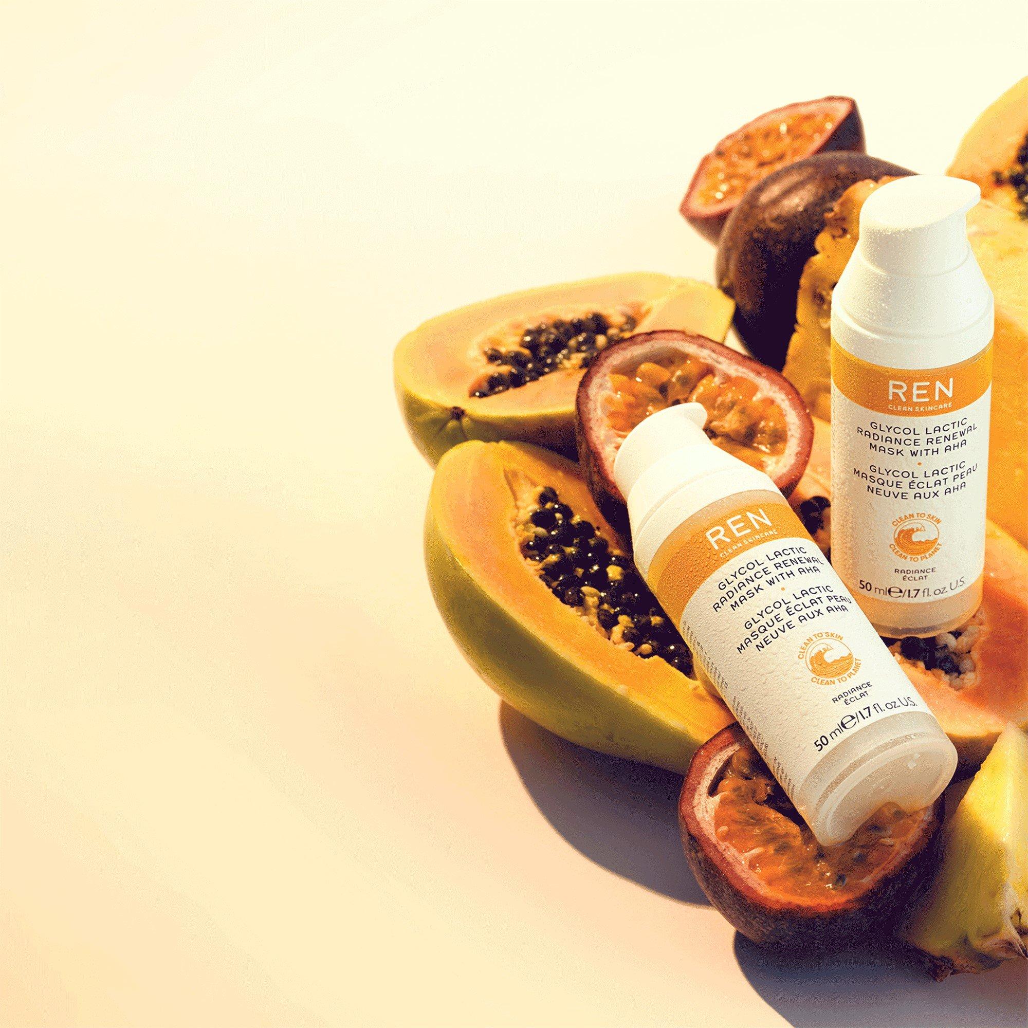 None - Ren - Ren Clean Skincare Glycol Lactic Radiance Renewal Mask 50ml - 5