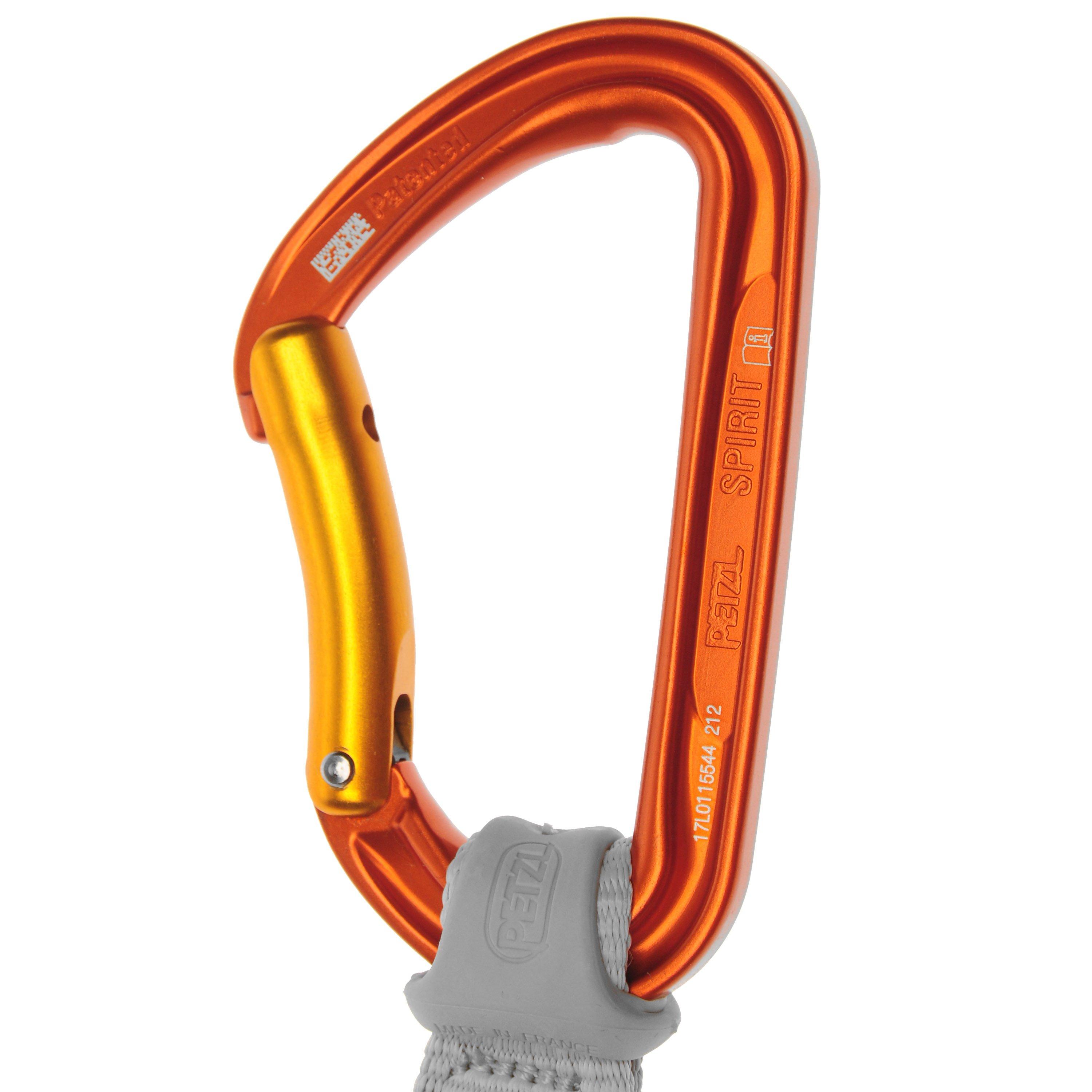 Zilver - Petzl - Spirit Express 17cm Quickdraw Carabiner - 2