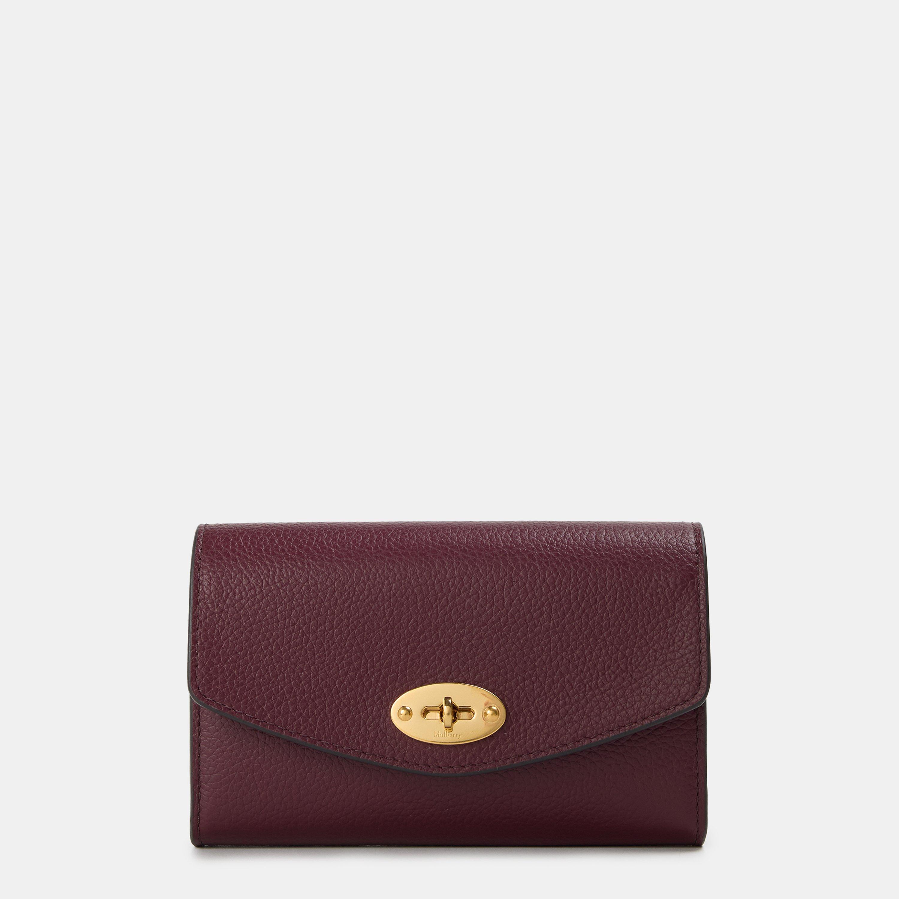 Mulberry Women's Darley Wallet - Black Cherry
