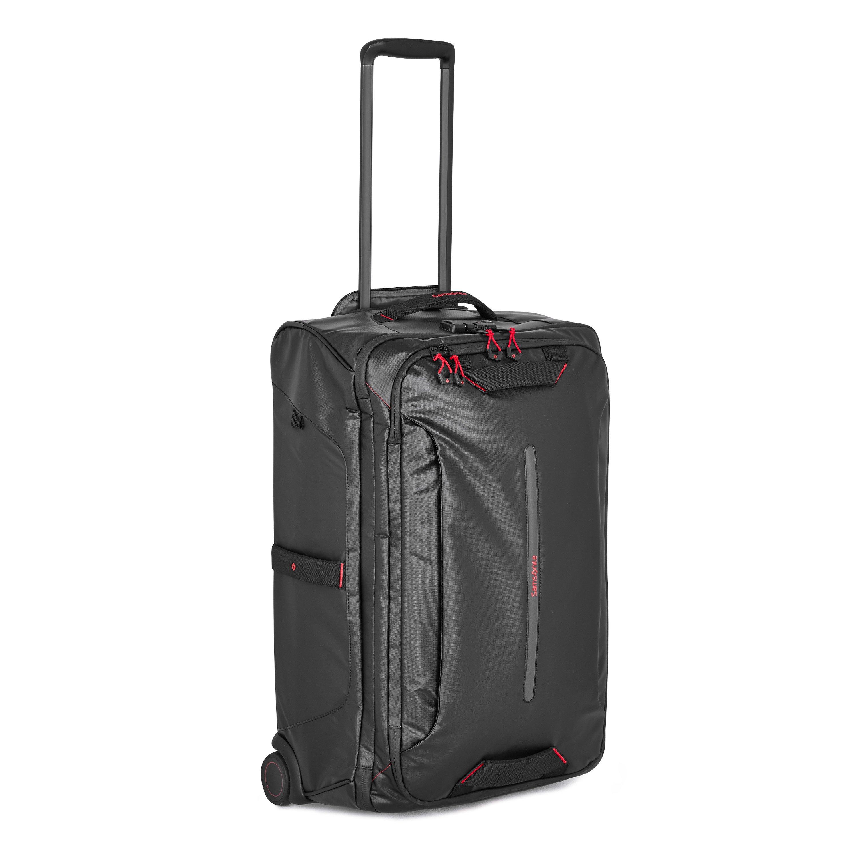 Crna - Samsonite - Adults Ecodiver Wheeled Duffle Bags - 1