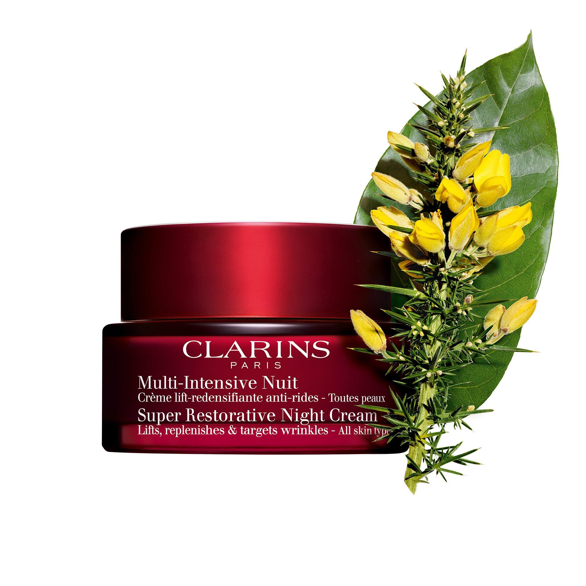 Clear - Clarins - Super Restorative Night Cream All Skin Types - 2
