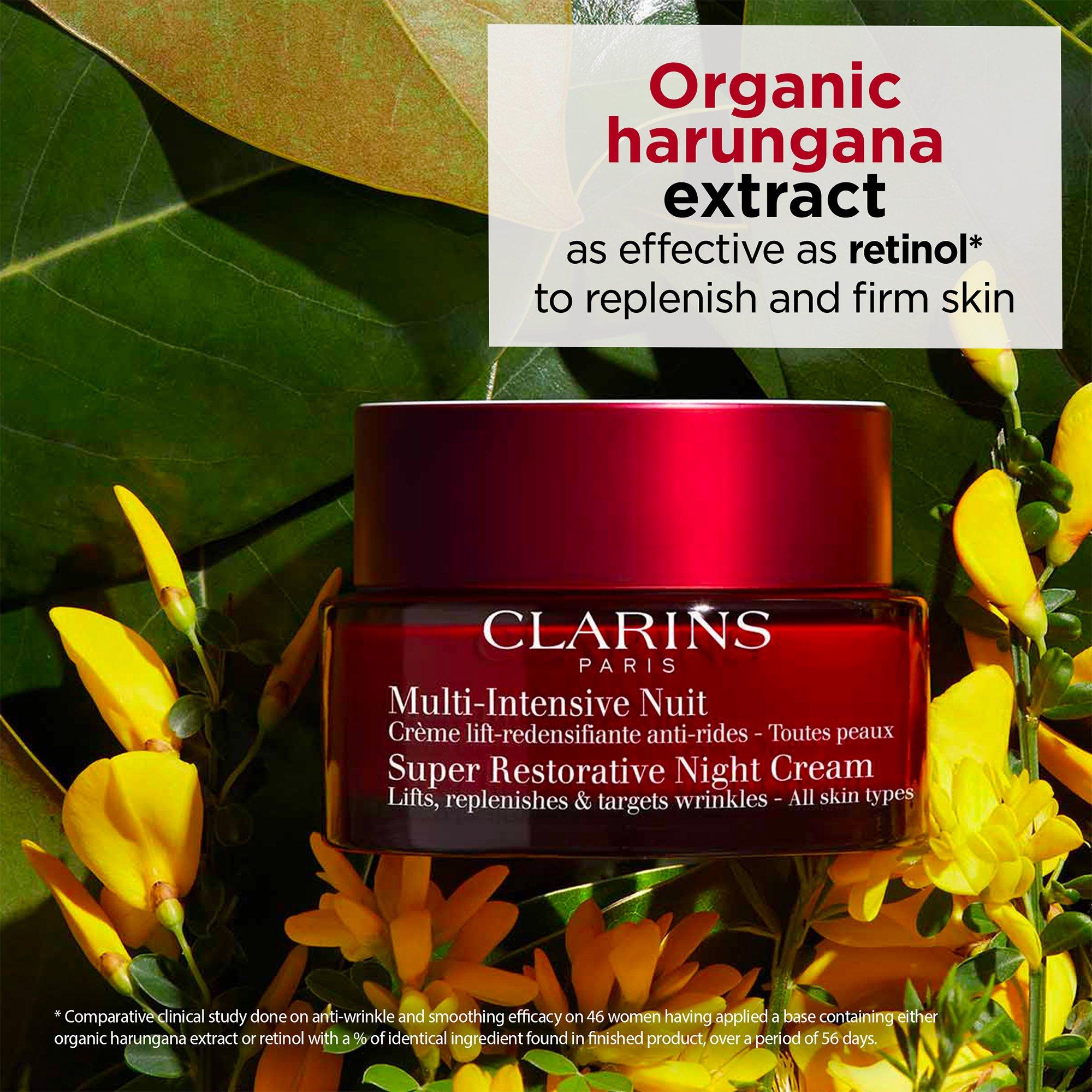 Clear - Clarins - Super Restorative Night Cream All Skin Types - 4
