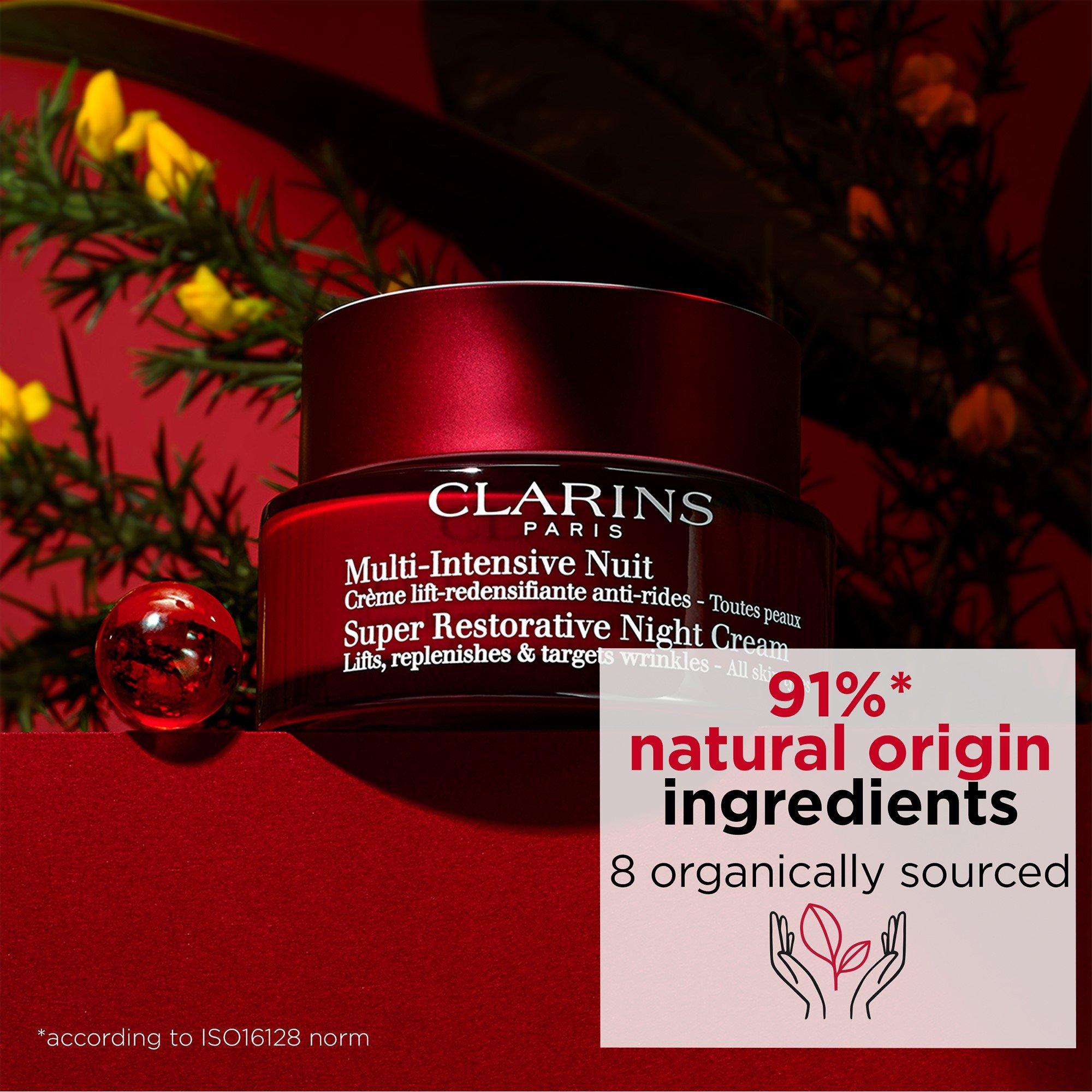 Clear - Clarins - Super Restorative Night Cream All Skin Types - 7