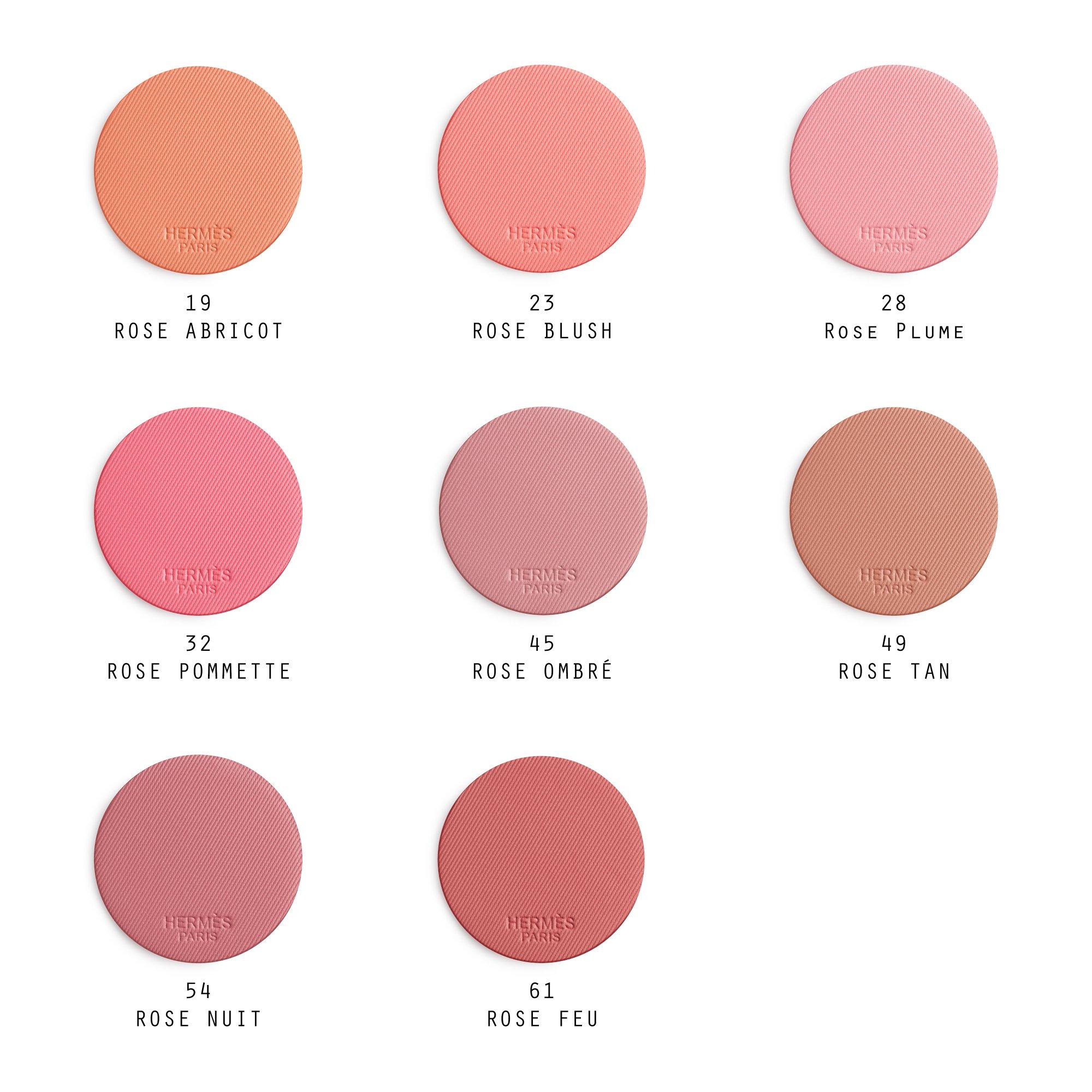 Rose Nuit - Hermes - Rose Hermes Silky blush powder - 8