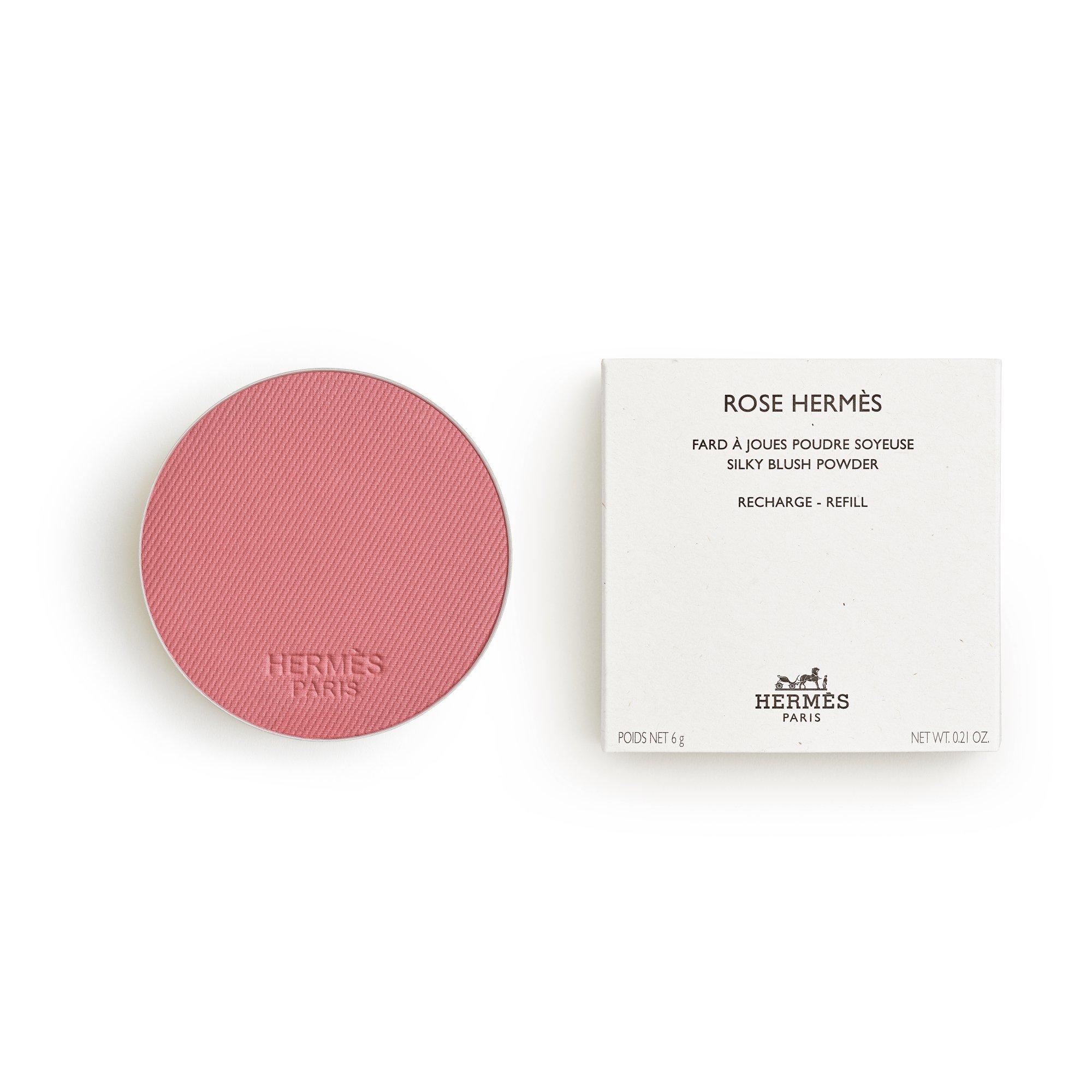 Hermes Rose Hermès, Silky blush powder refill - Rose Nuit