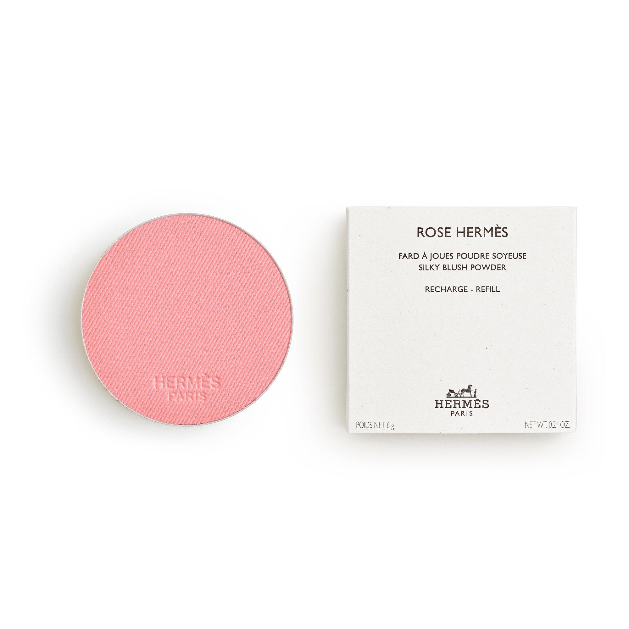Hermes Rose Hermès, Silky blush powder refill - Rose Plume