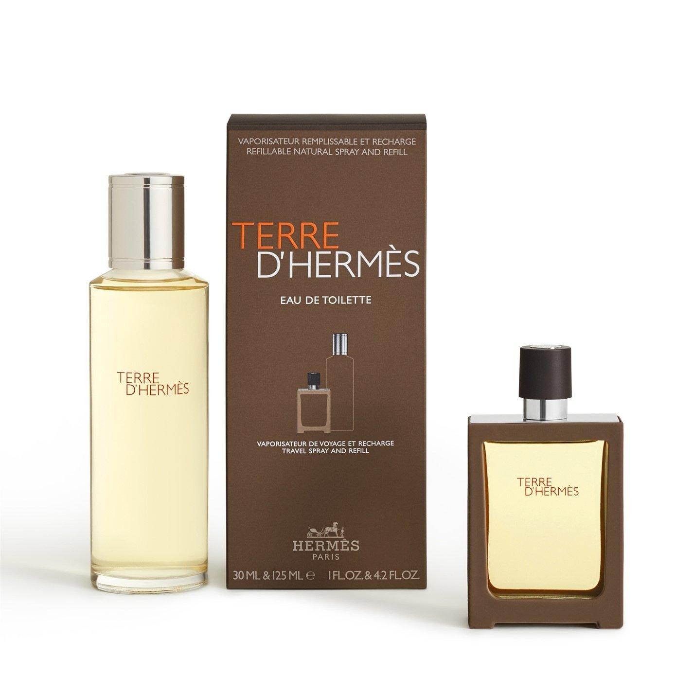 Clear - Hermes - Terre dHermes Eau de toilette 30ml and 125ml refill - 2