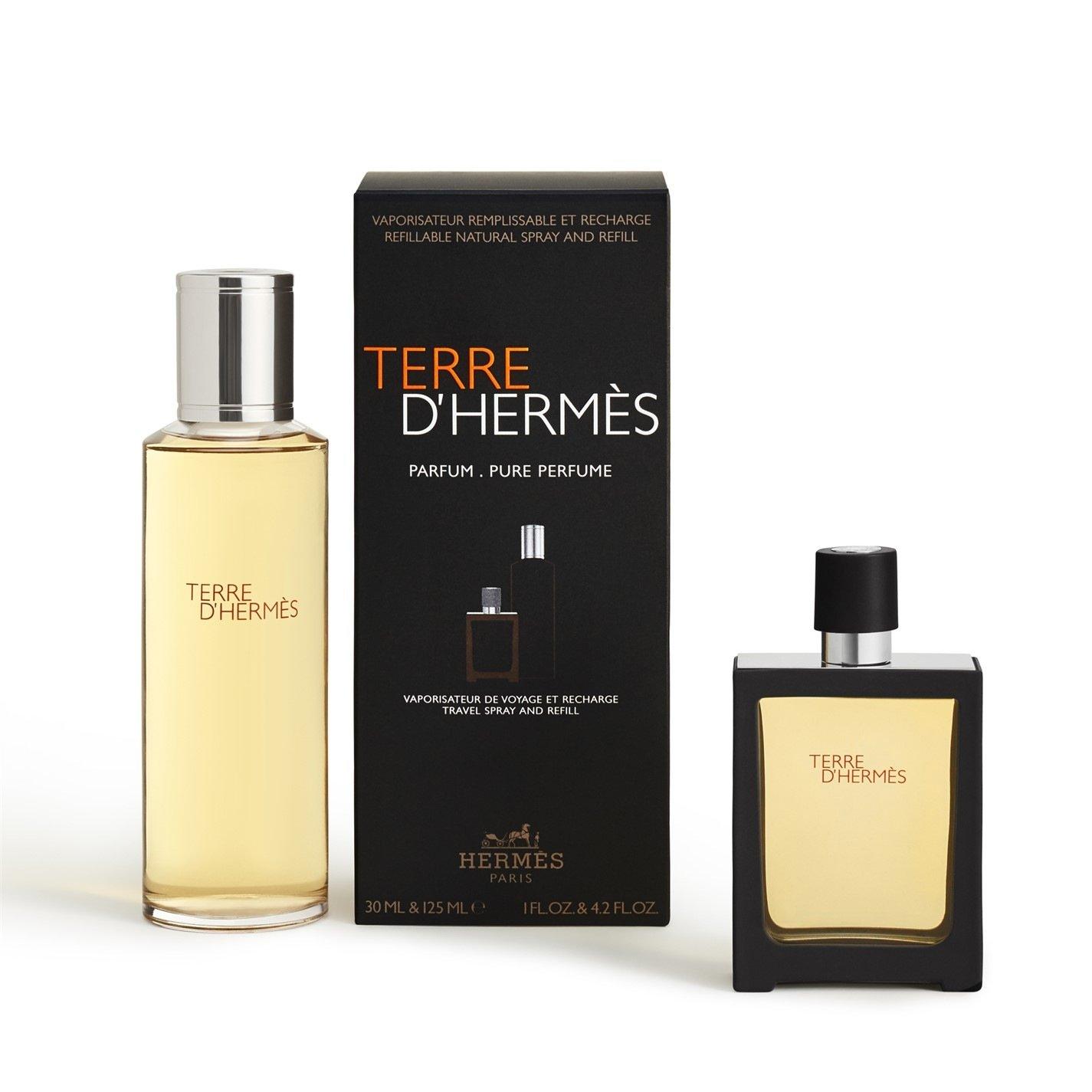 Clear - Hermes - Terre dHermes Pure Perfume 30ml spray and 125ml refill - 2