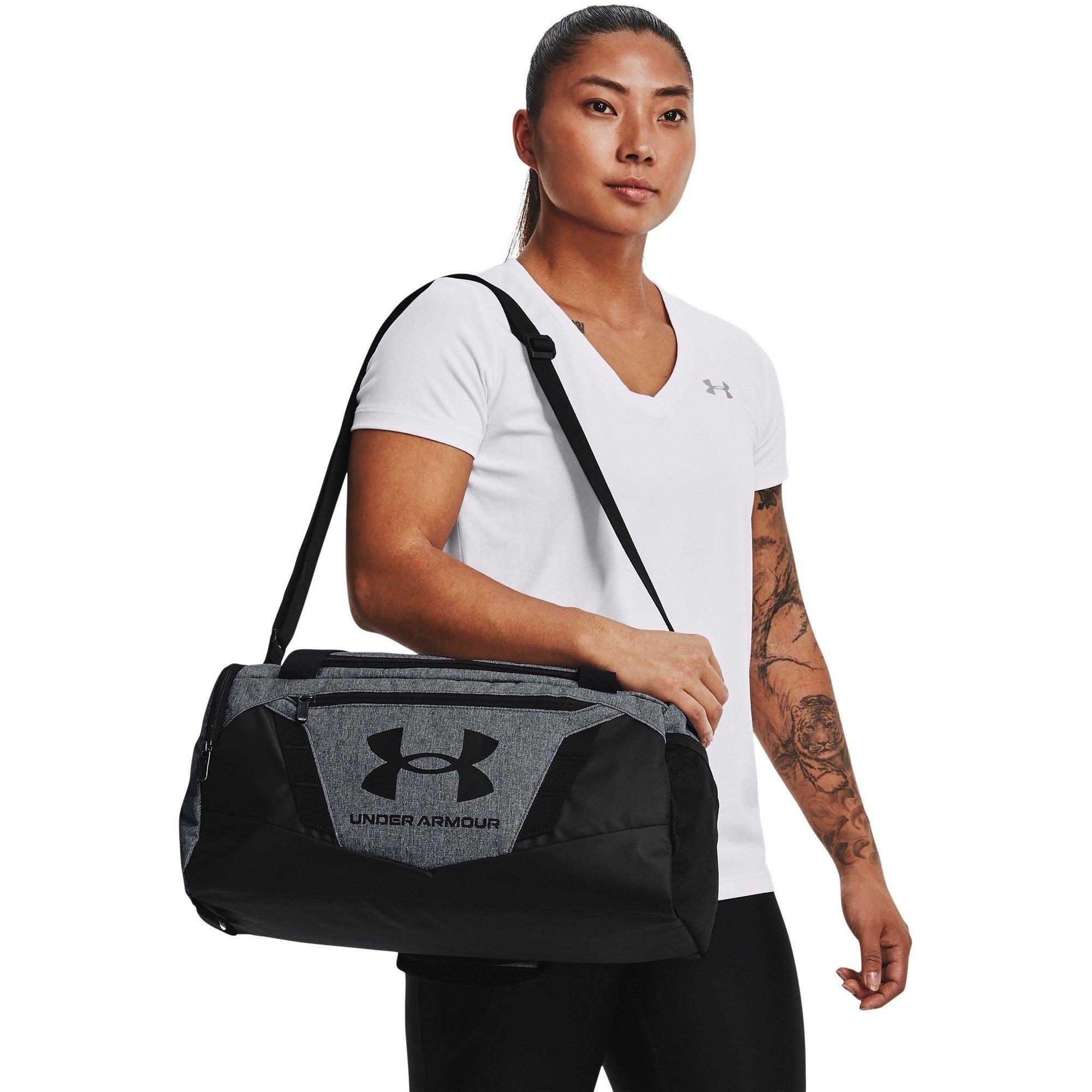 Gray Hthr/Blk - Under Armour - Adults Undeniable Duffle Holdall - 3