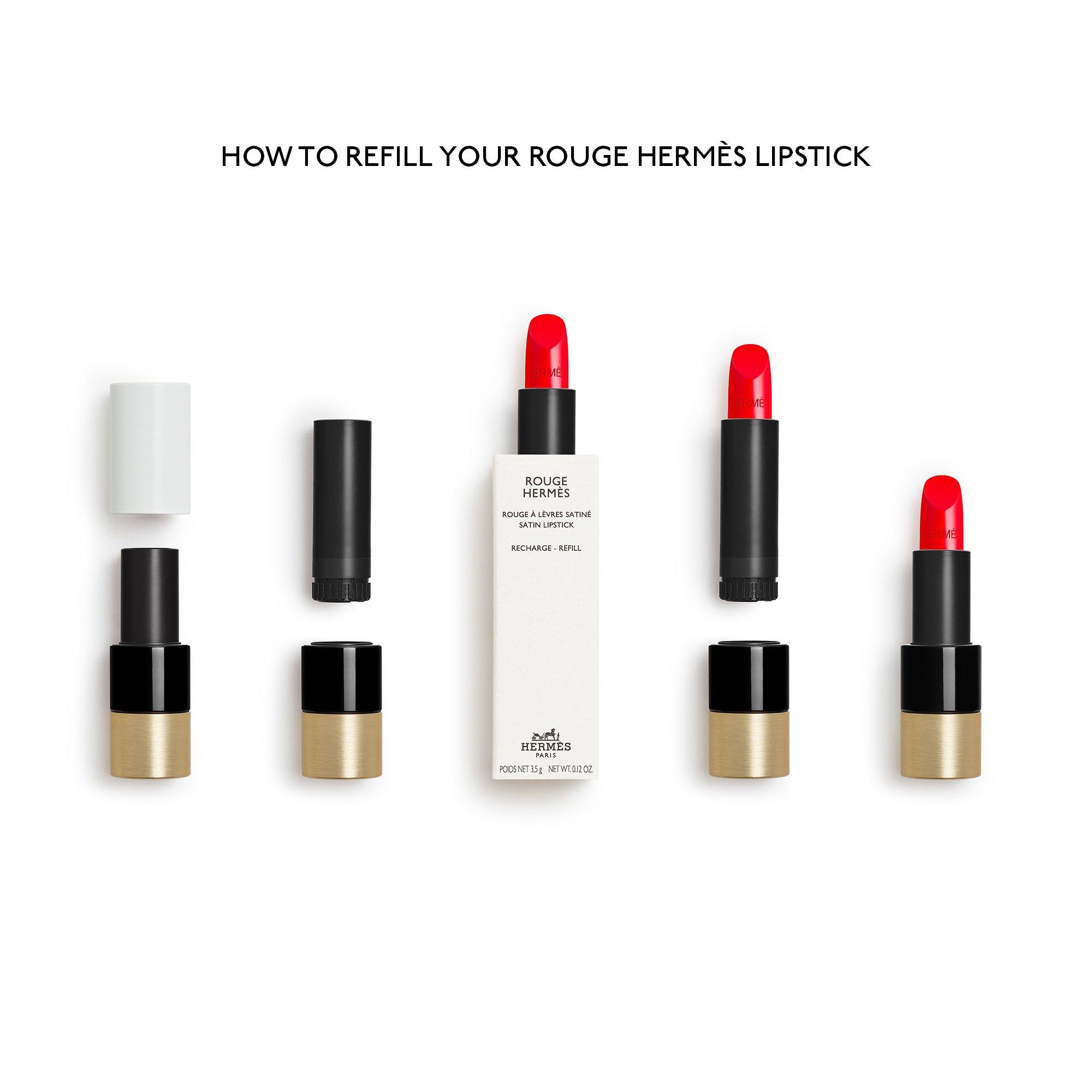 85 - Hermes - Rouge Hermès, satin Lipstick refill - 4