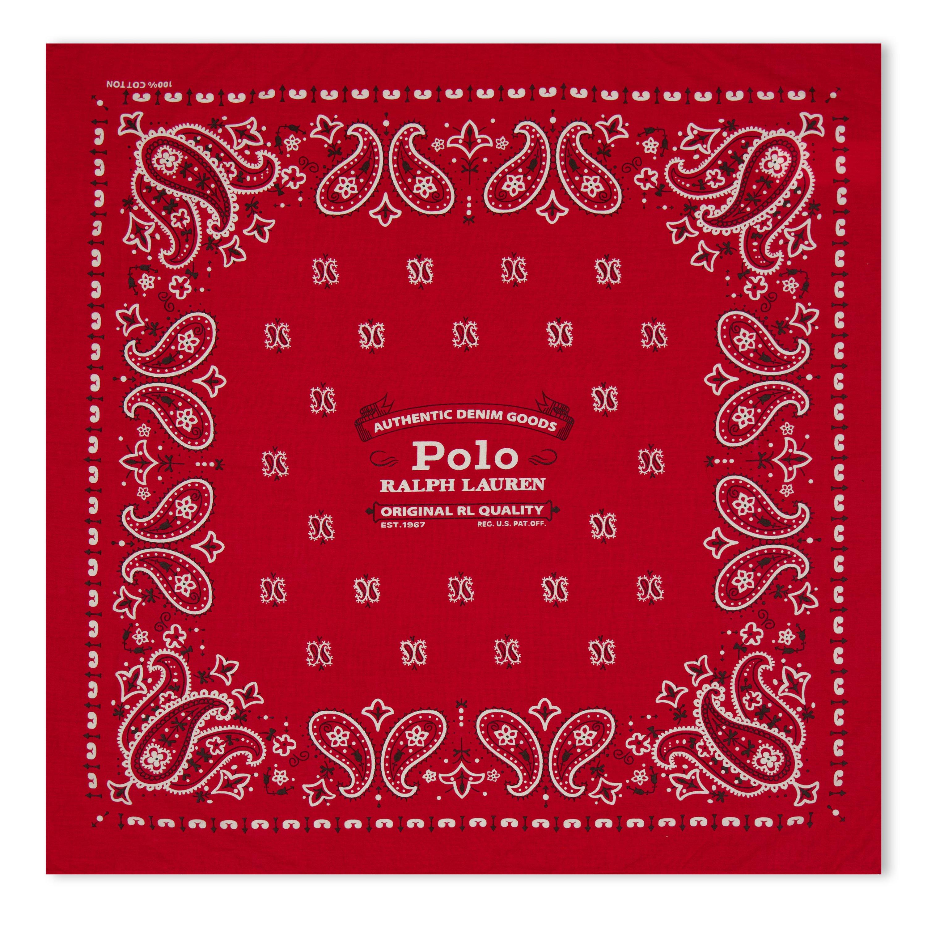 RED - Polo Ralph Lauren - CLASSIC BNDN-SCARF-SQUARE - 1
