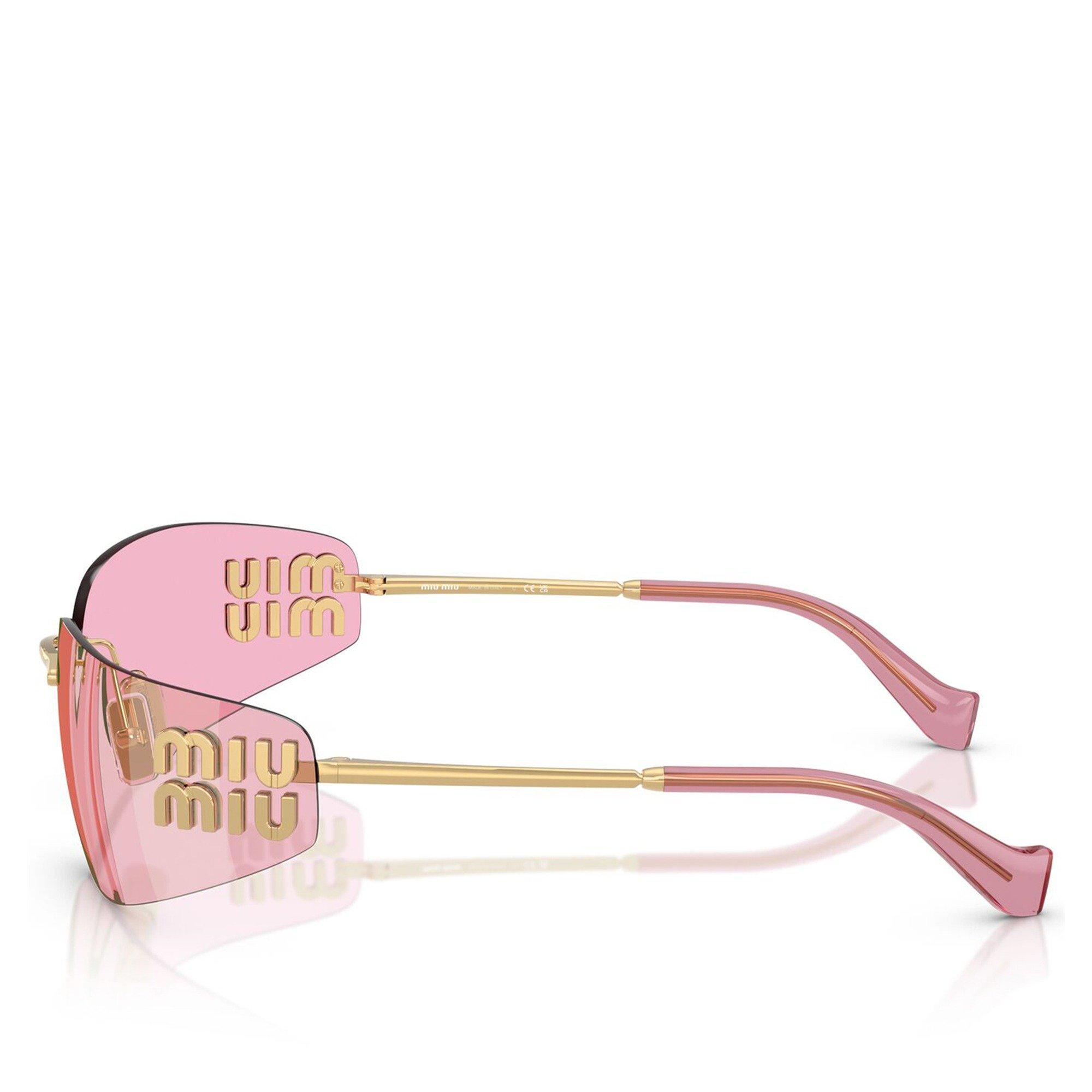 GOLD - Miu Miu - MIU MIU AUBE METAL SG - 3