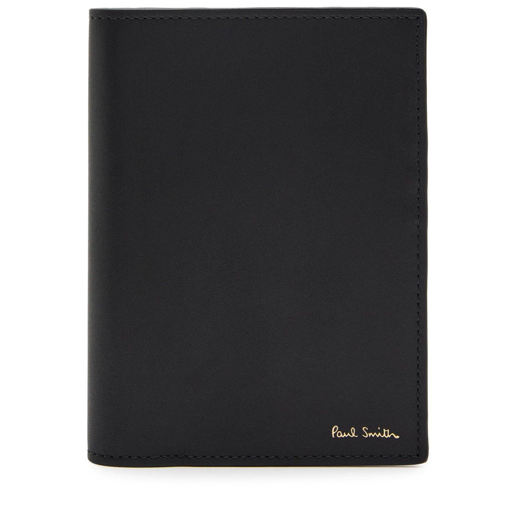 BLACK - Paul Smith - PS MEN WALLET PASSPORT HOLDER