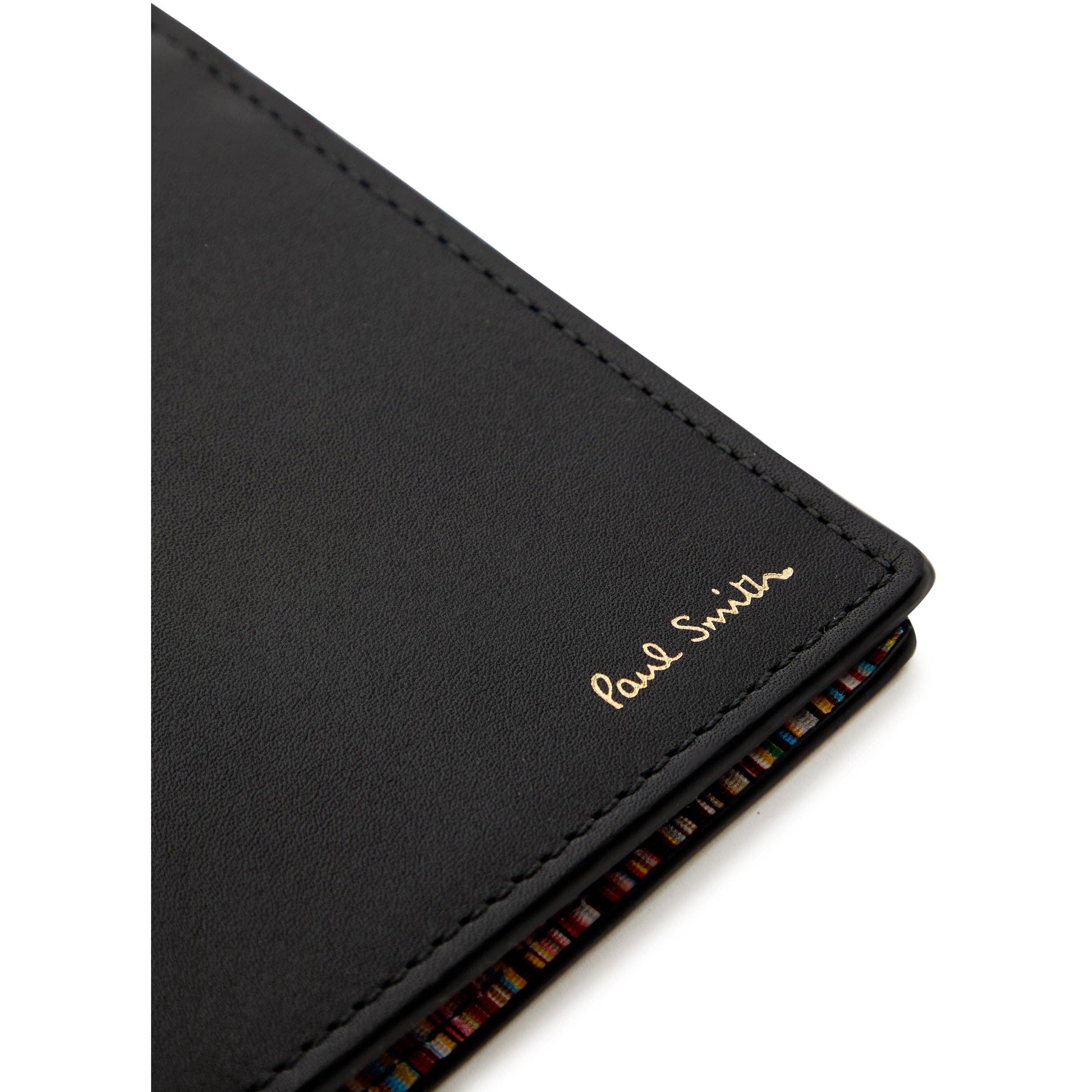 BLACK - Paul Smith - PS MEN WALLET PASSPORT HOLDER - 4