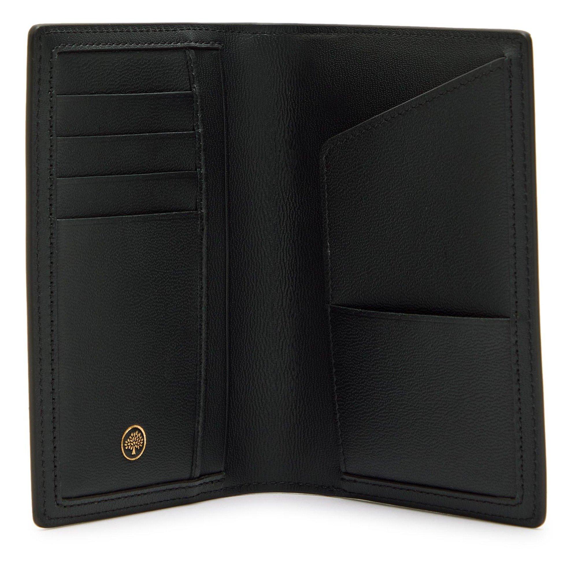 BLACK AND OTHER - Mulberry - Men's Leather Passport Holder - 3