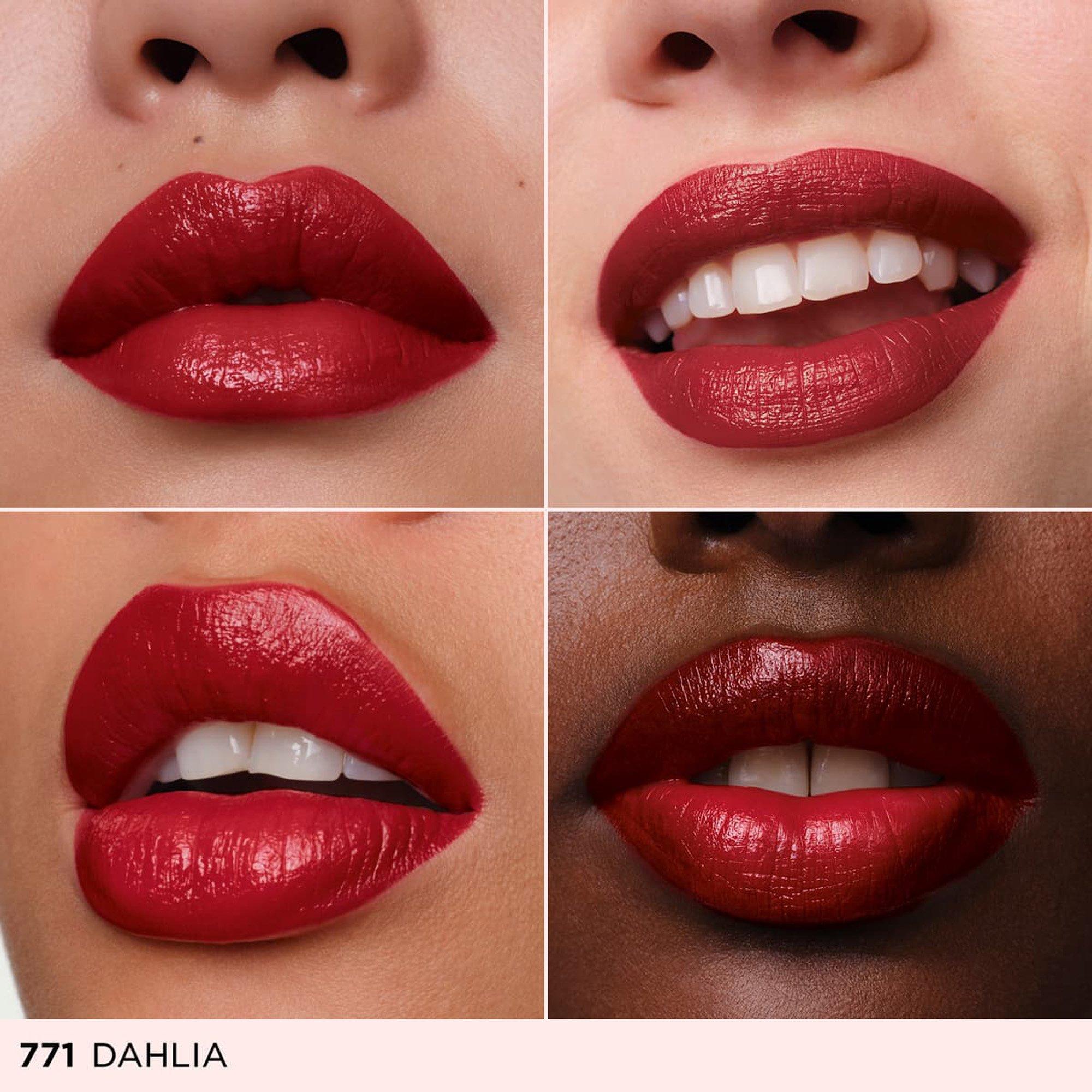 771 Dahlia Red - Clarins - Joli Rouge Satin Lipstick Refill - 3