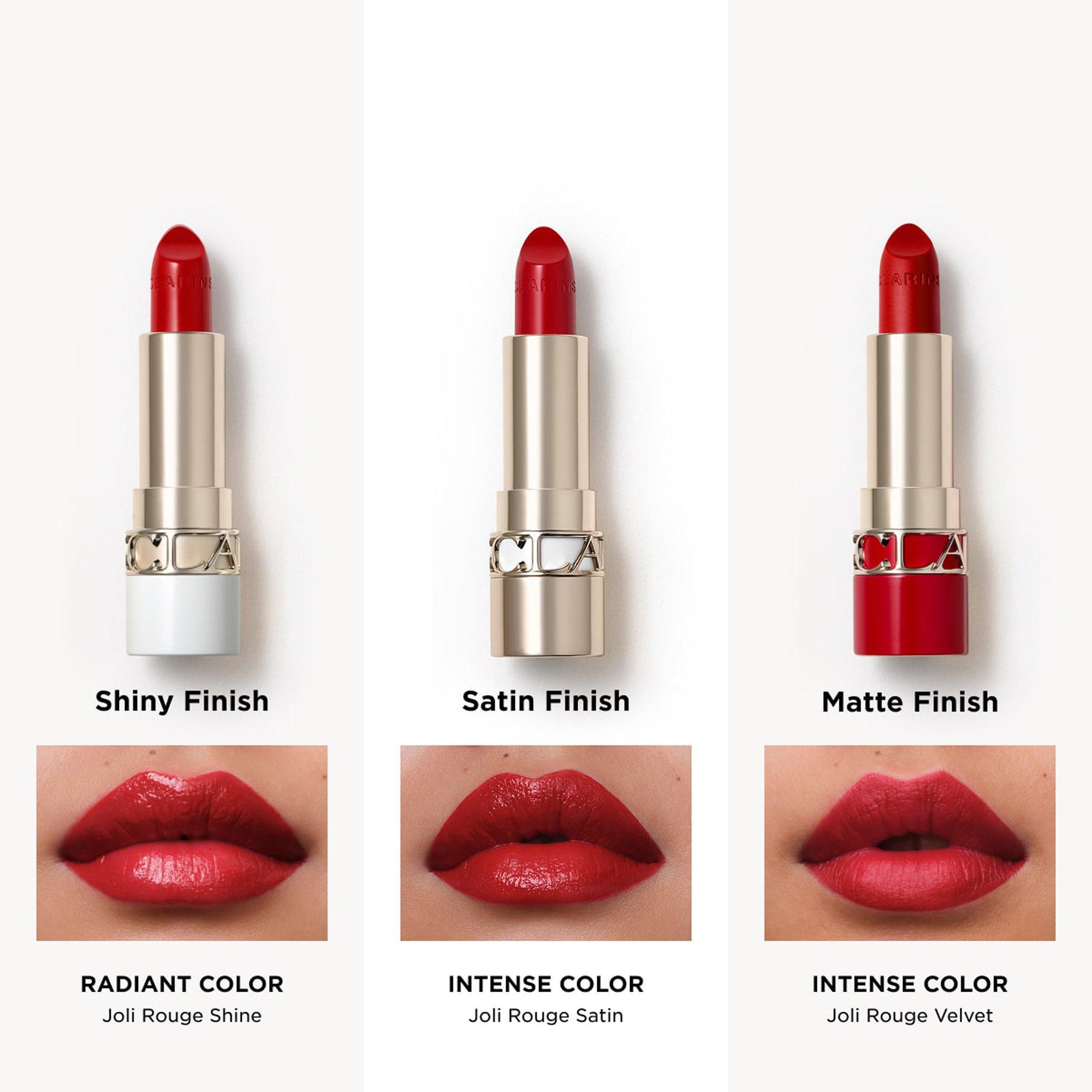 742S Joli Rouge - Clarins - Joli Rouge Shine Lipstick Refill - 8