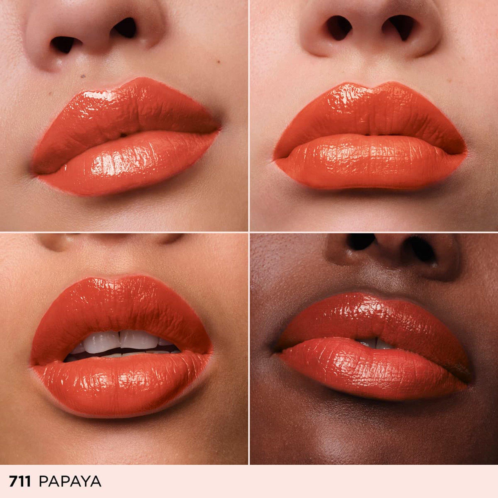 711S Papaya - Clarins - Joli Rouge Shine Lipstick Refill - 3
