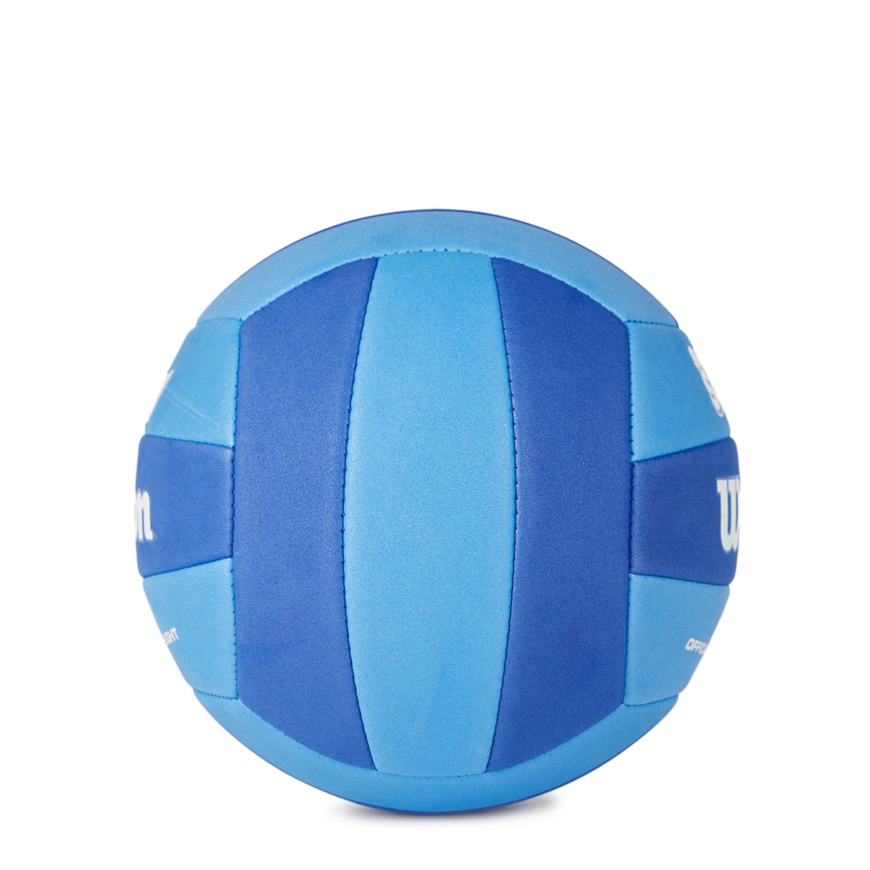 Visiodirect Ballon Volleyball SOFT'VOLLEY Coloris Bleu En PVC Souple