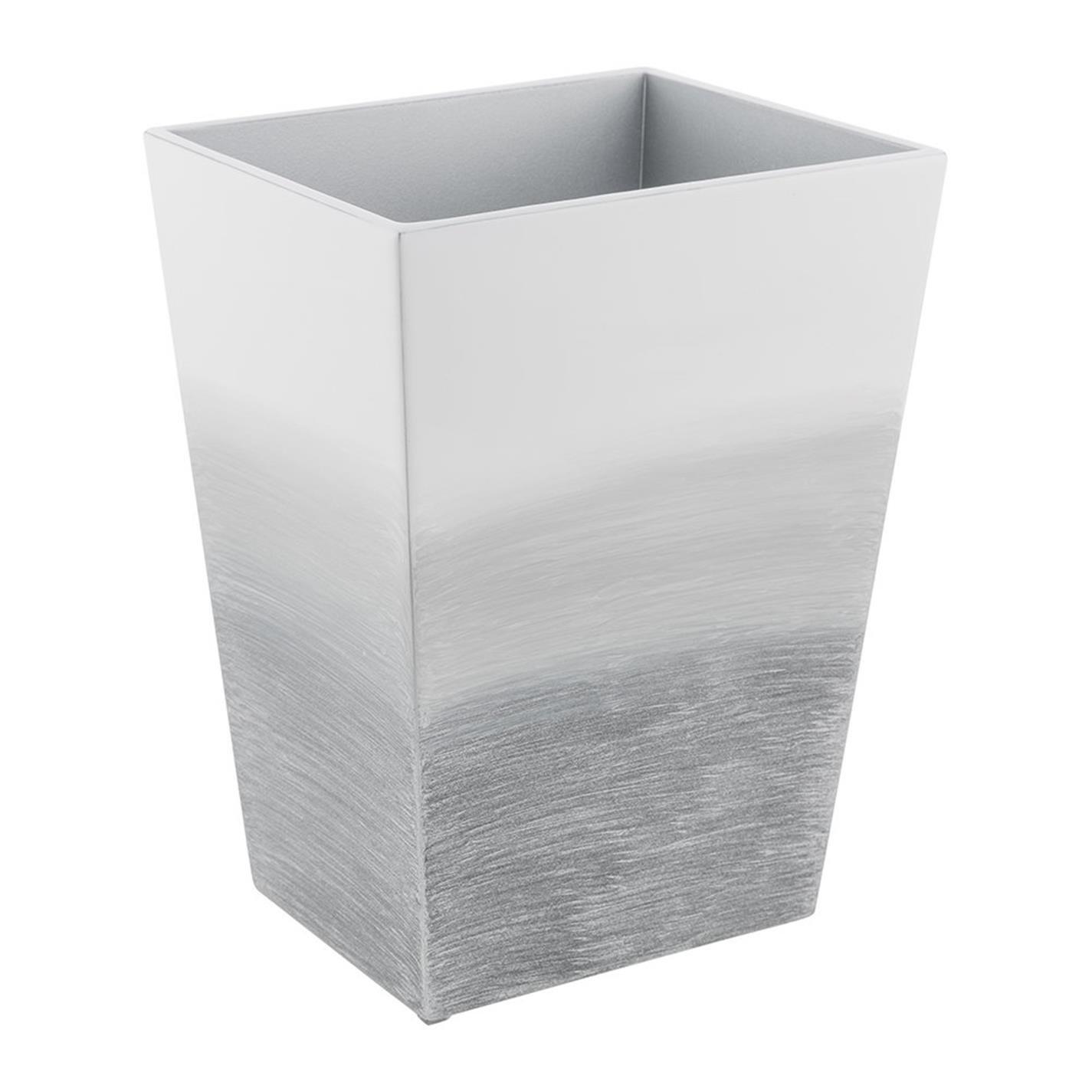 Silver - Mike and Ally - Ombre Waste Bin - 2