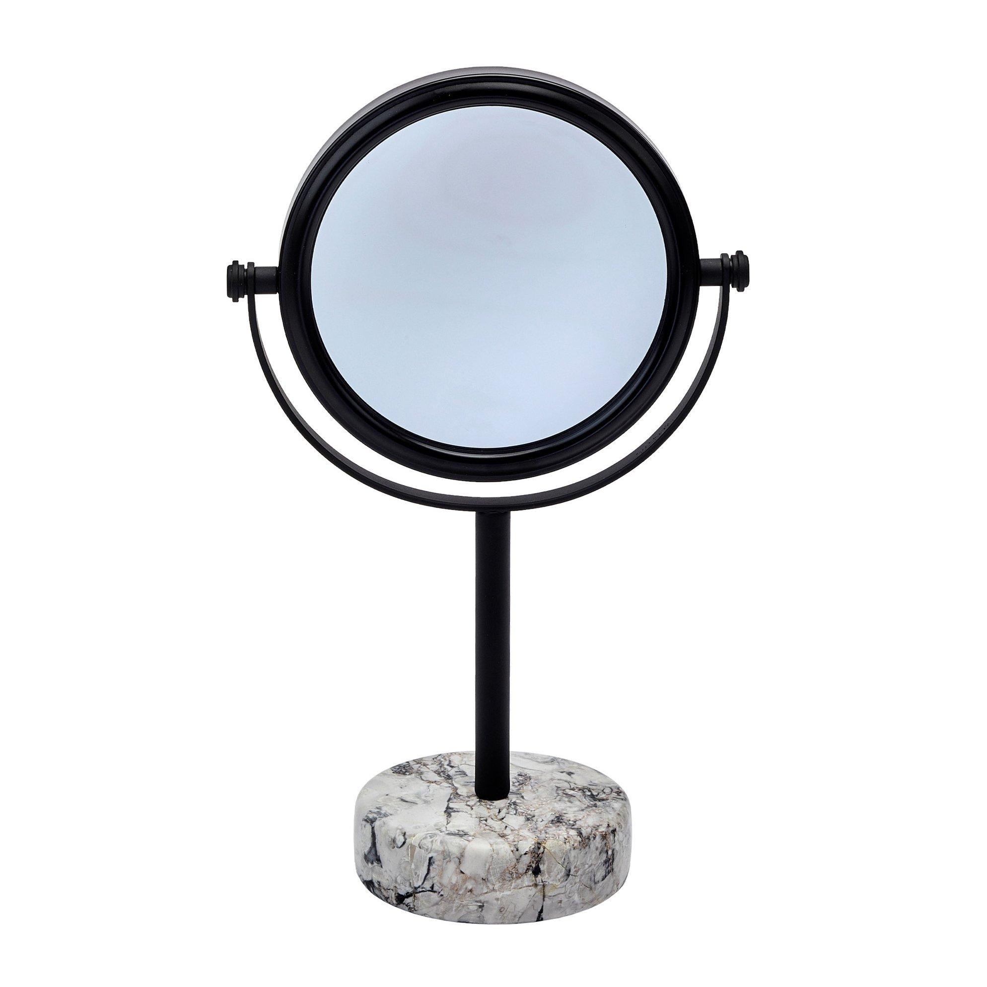 White - Aquanova - Nero Marble Mirror - 1