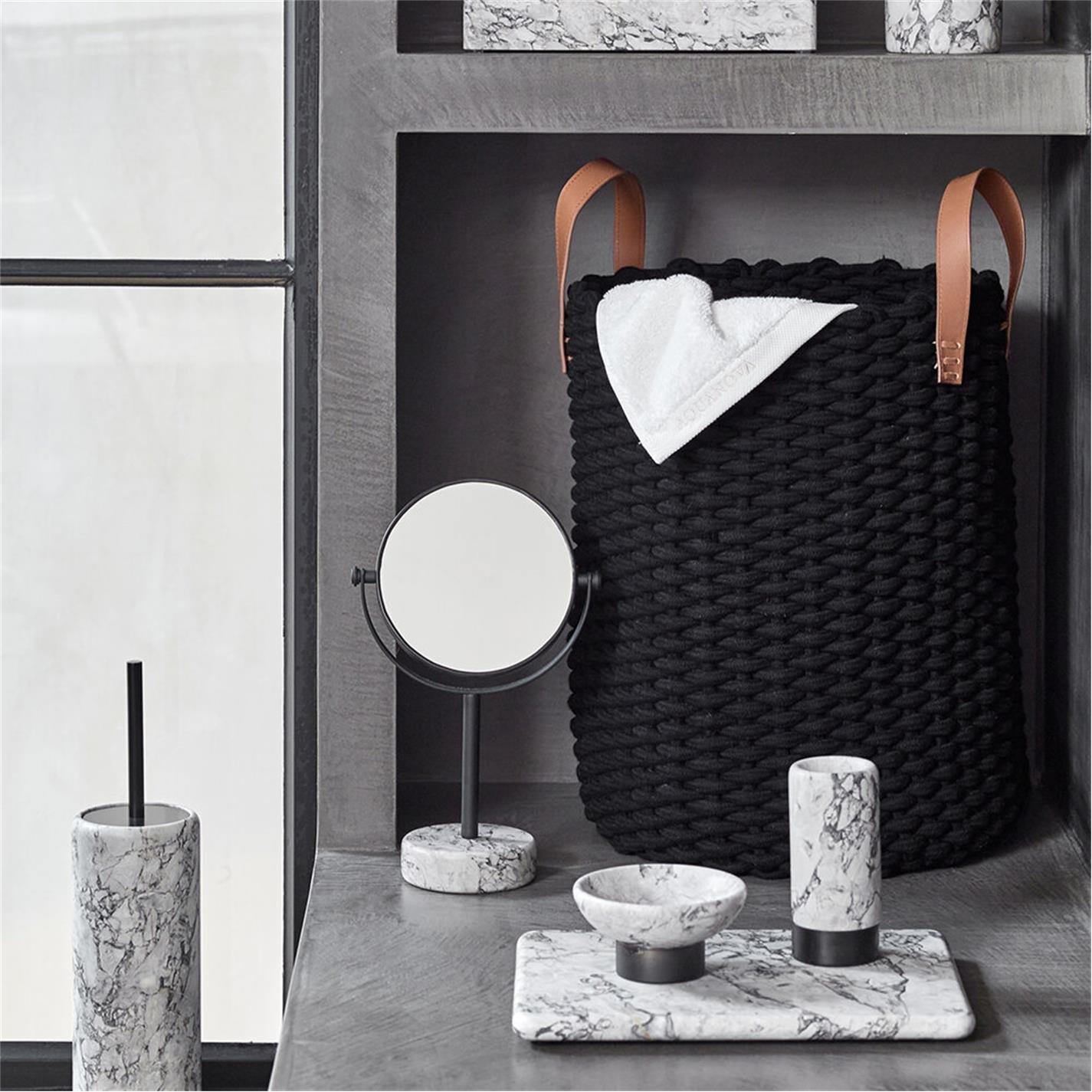 White - Aquanova - Nero Marble Mirror - 5